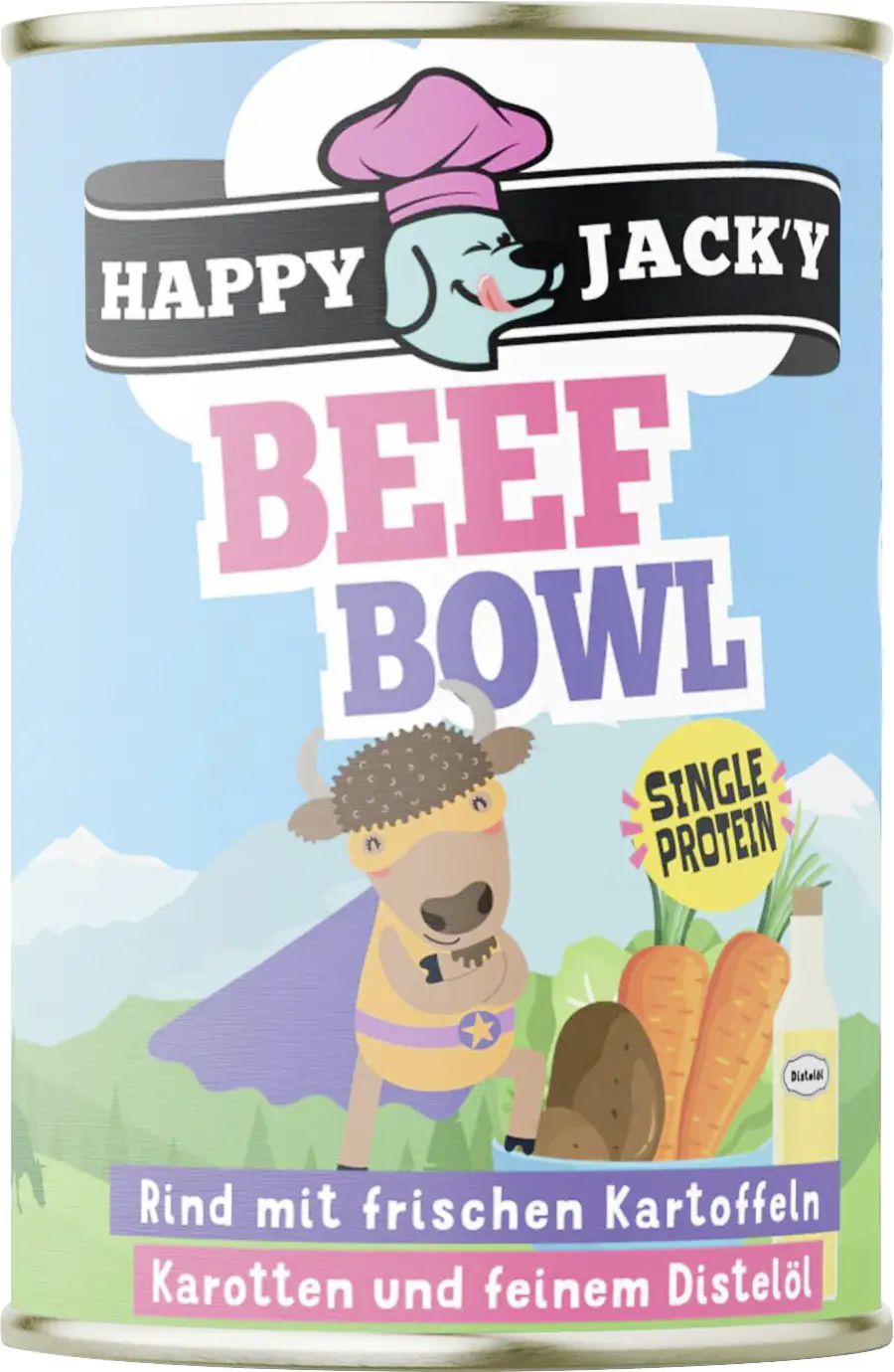 Happy Jacky Beef Bowl 400 g