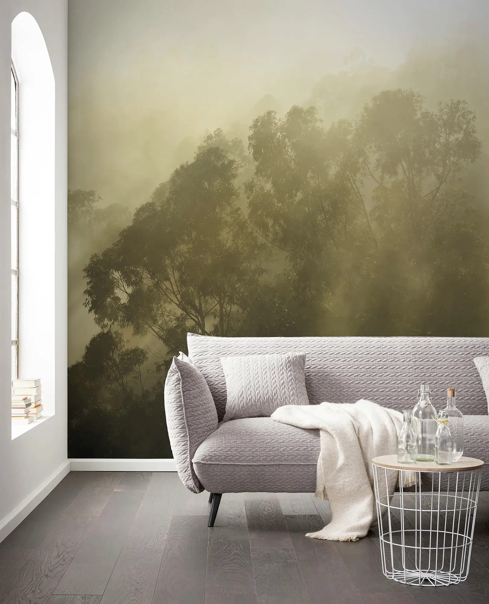 Komar Vlies Fototapete Mity Mountain 300 x 250 cm 