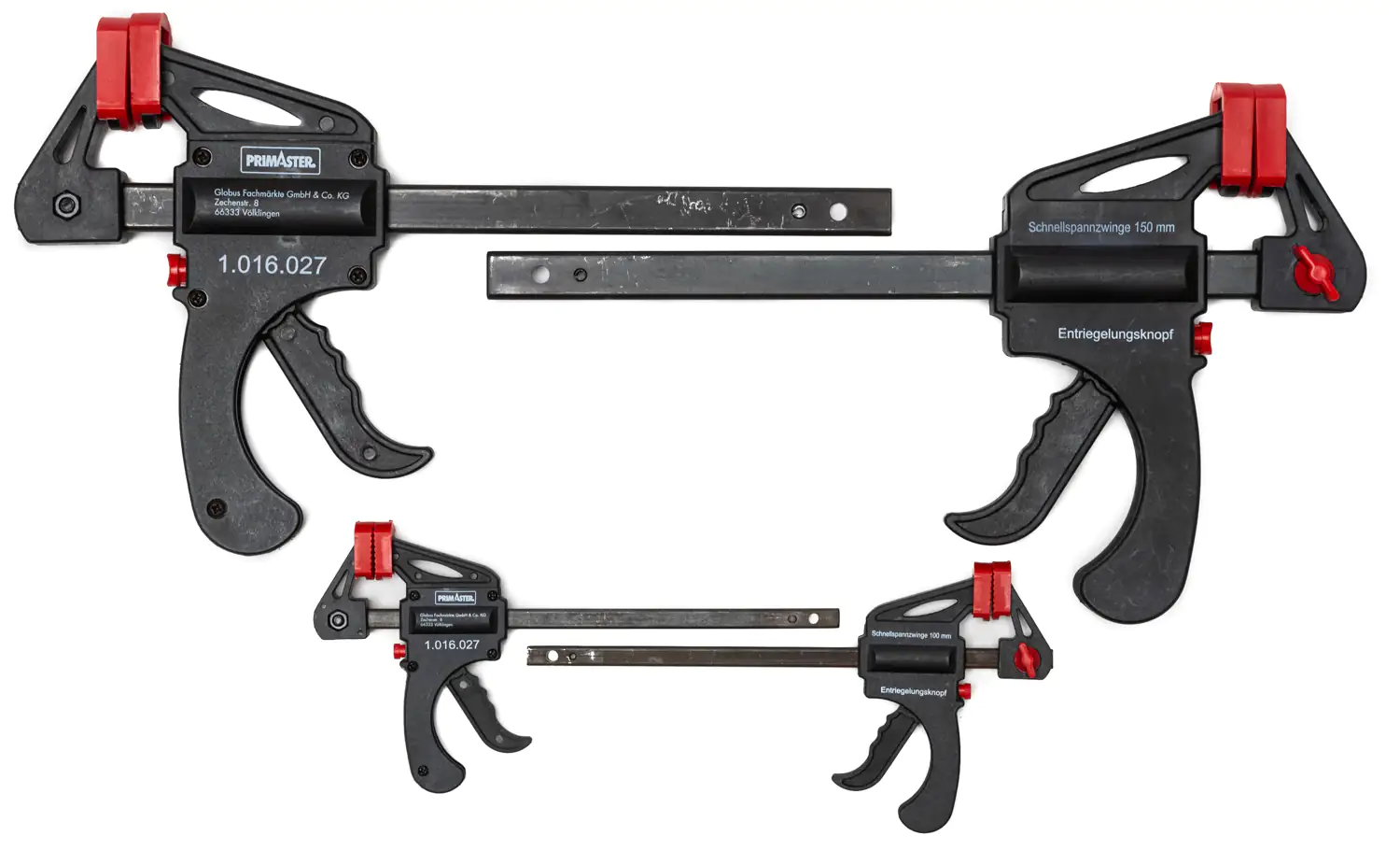 Primaster Zwingen-Satz 4-teilig Primaster Zwingen-Satz 4-teilig
