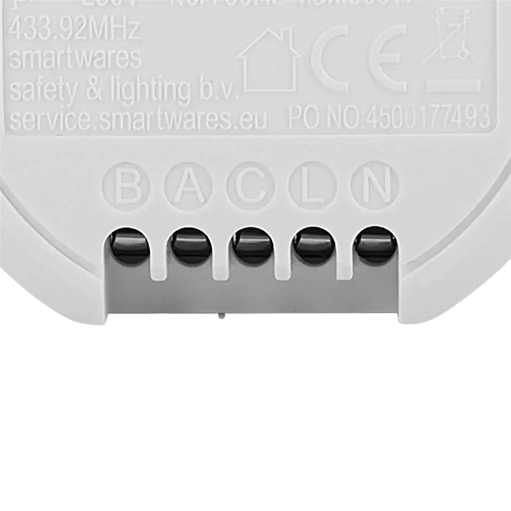 Smartwares Funk-Garagenschalter-Set Plug&Connect weiß