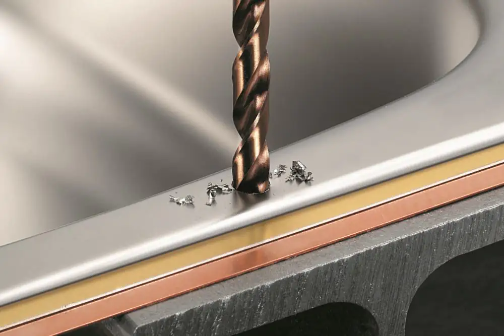 Wolfcraft Metallbohrer HSS-Co 7450010 Ø 4 mm Rundschaft