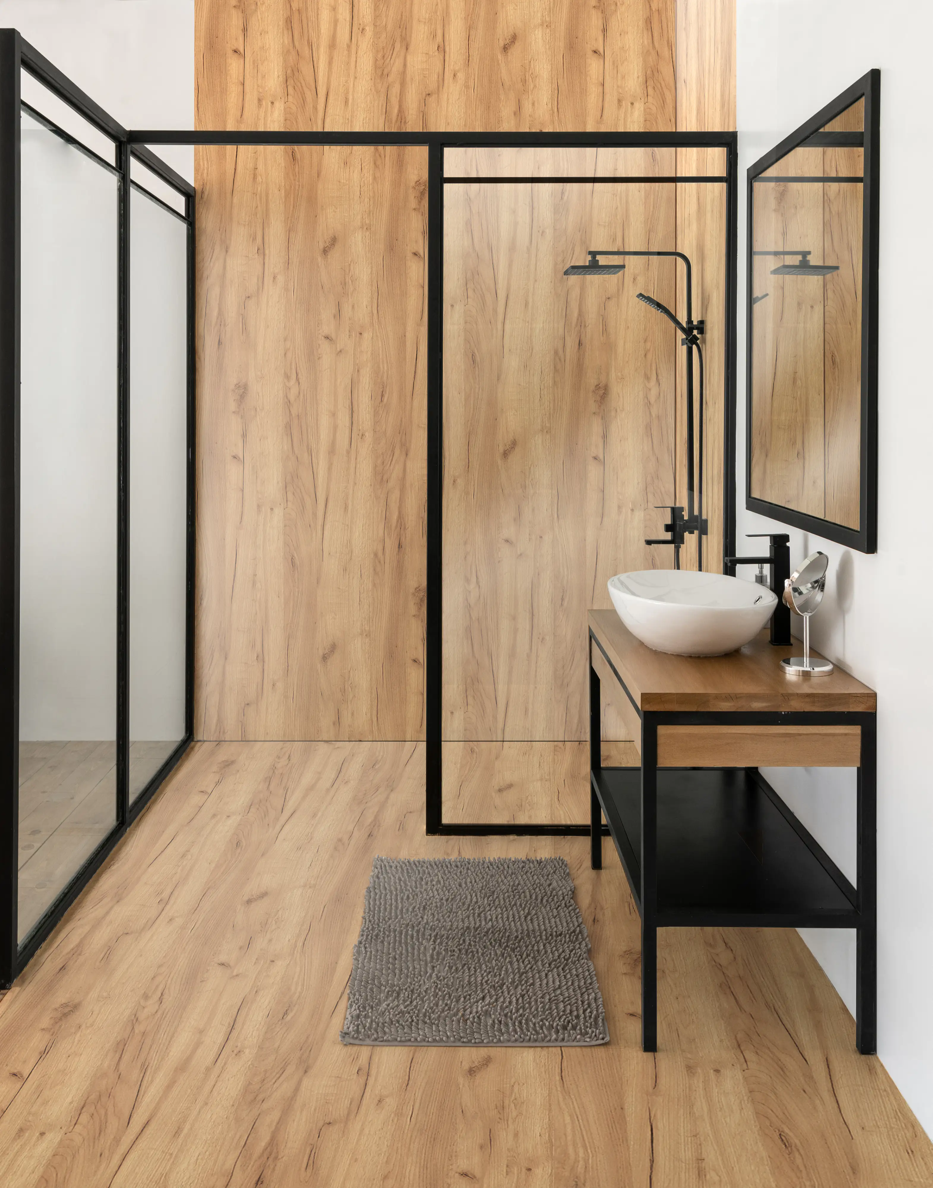 Wandpaneel Rocko Gold Craft Oak 265 x 123 x 0,4 cm