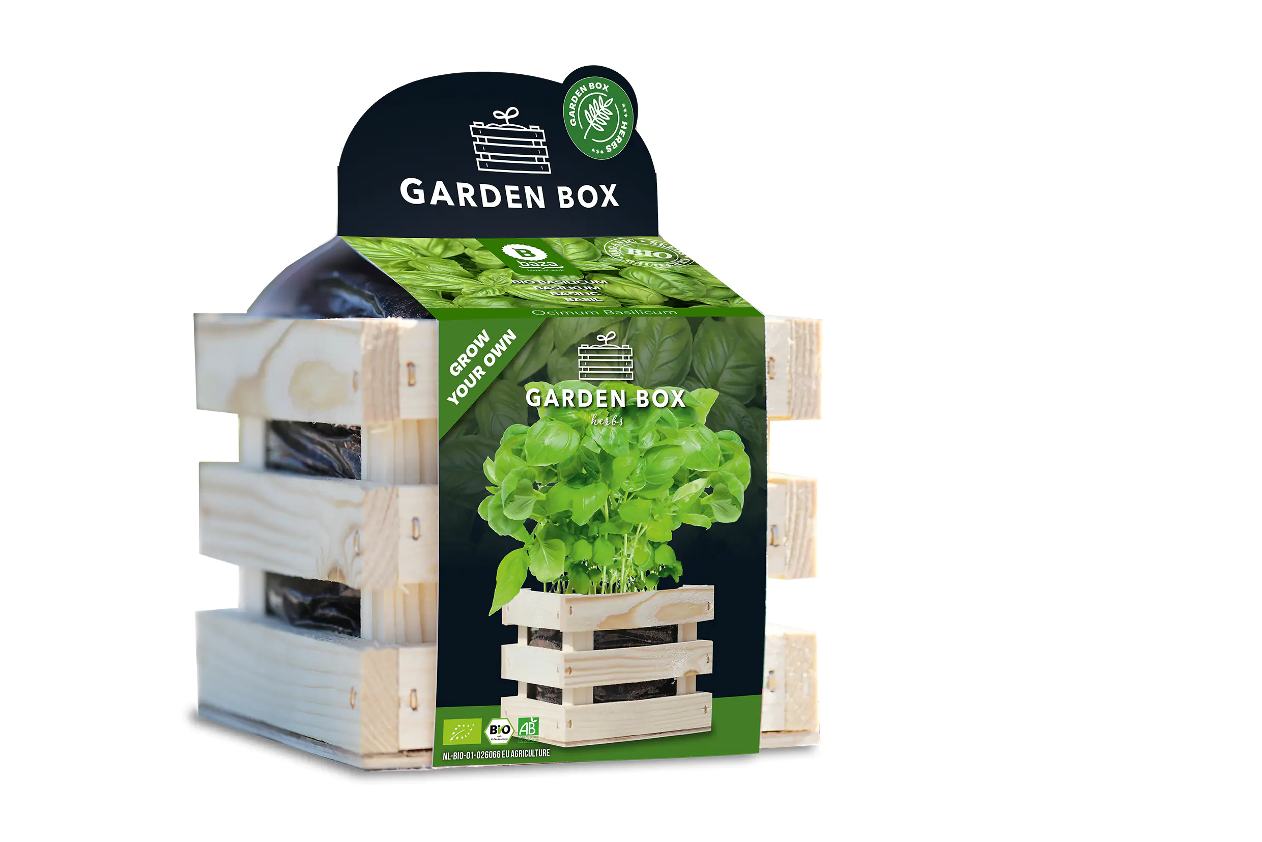 Baza Seeds Garden Box Bio Basilikum Baza Seeds Garden Box Bio Basilikum