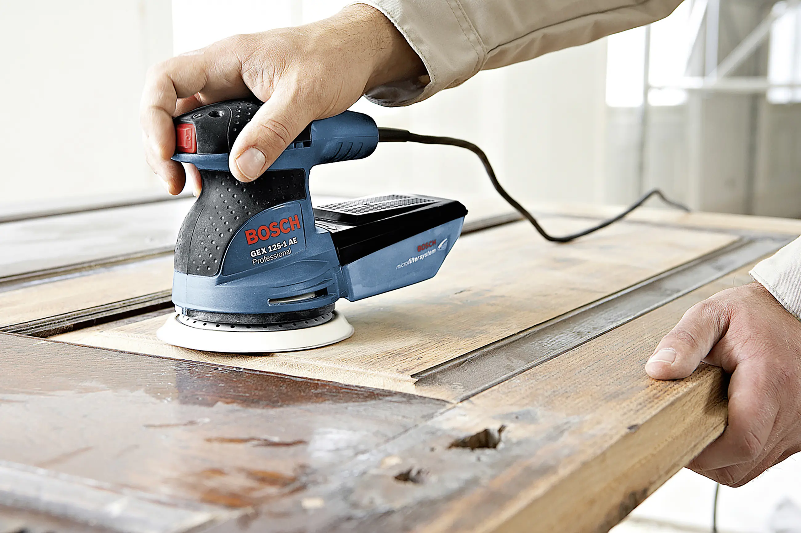 Bosch Professional Exzenterschleifer GEX 125-1 AE 250 W