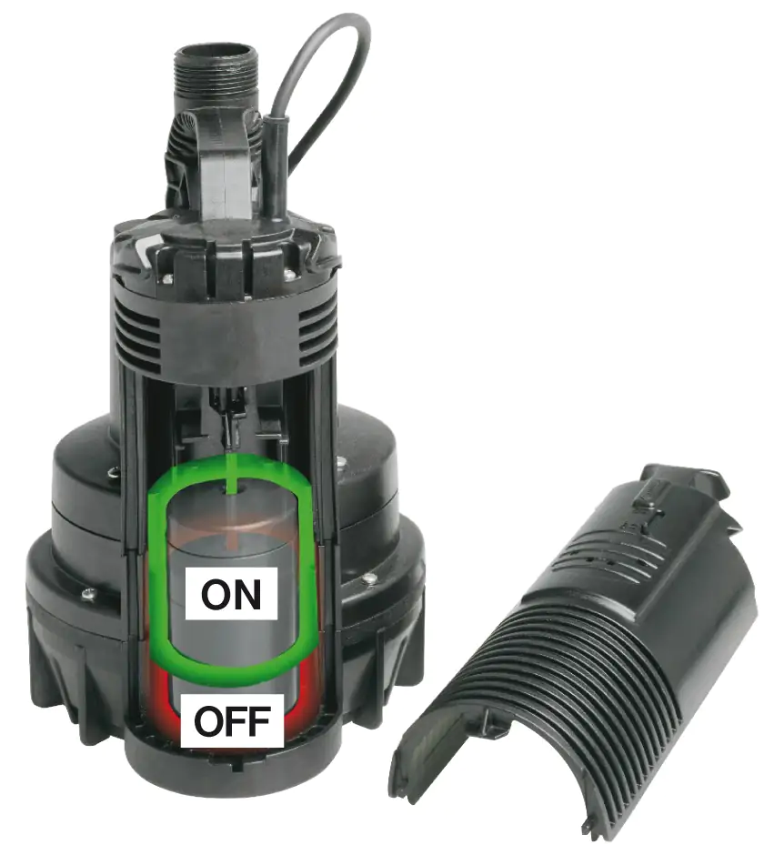 T.I.P. Drainage Tauchpumpe Integra 8000 l/h 7 m 300 Watt