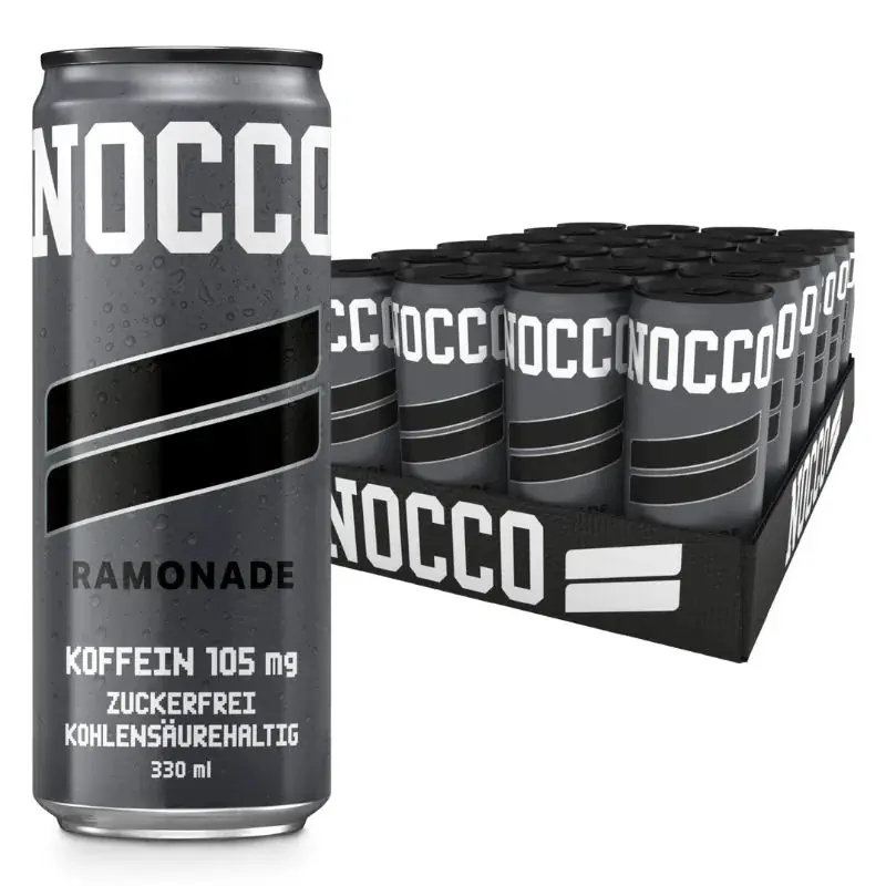 Nocco Focus Energydrink Ramonade 24x 0,33 l
