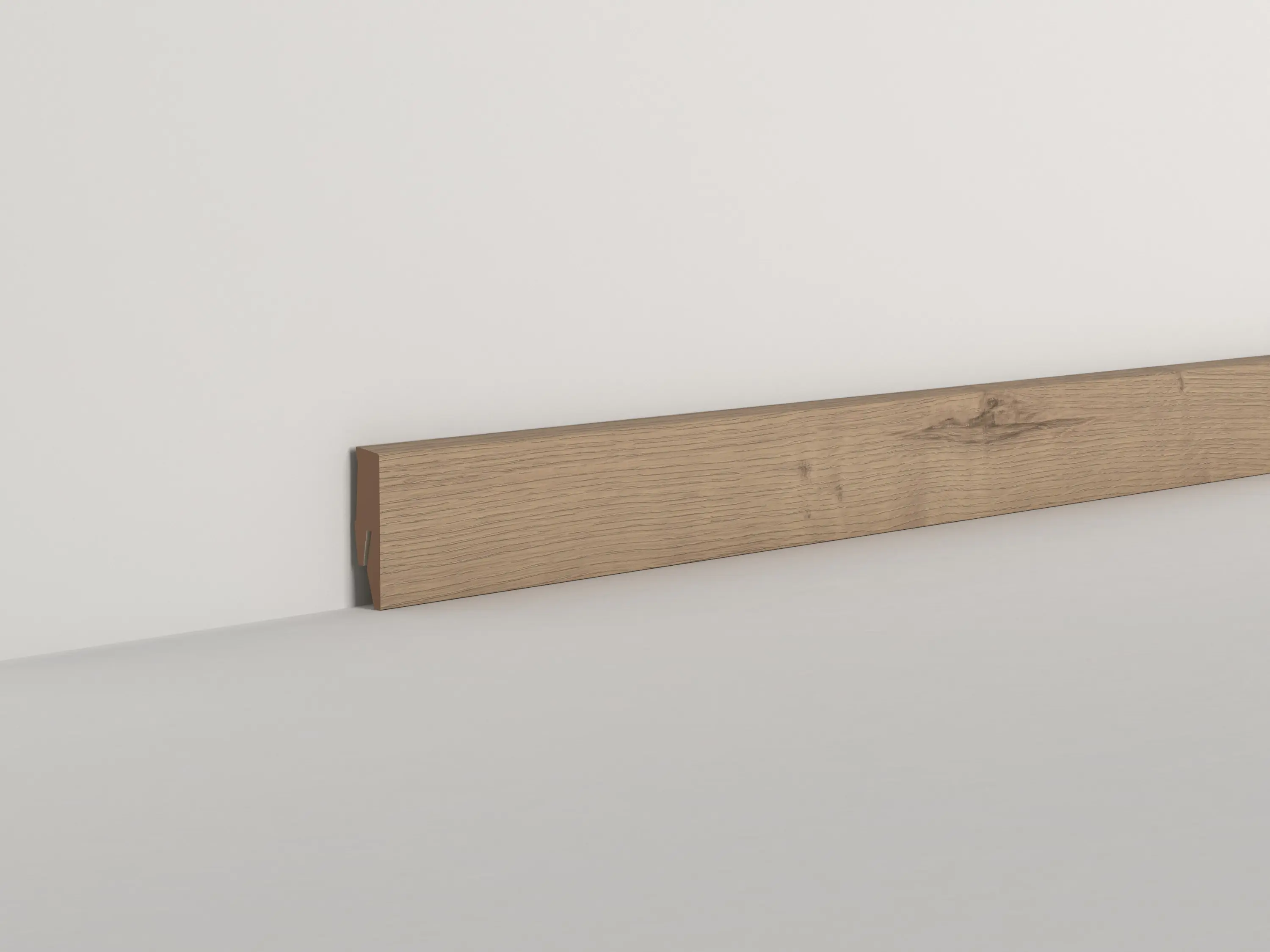 Classen Clip-Fußleiste 240 cm 58 x 19 mm Kastelleiche