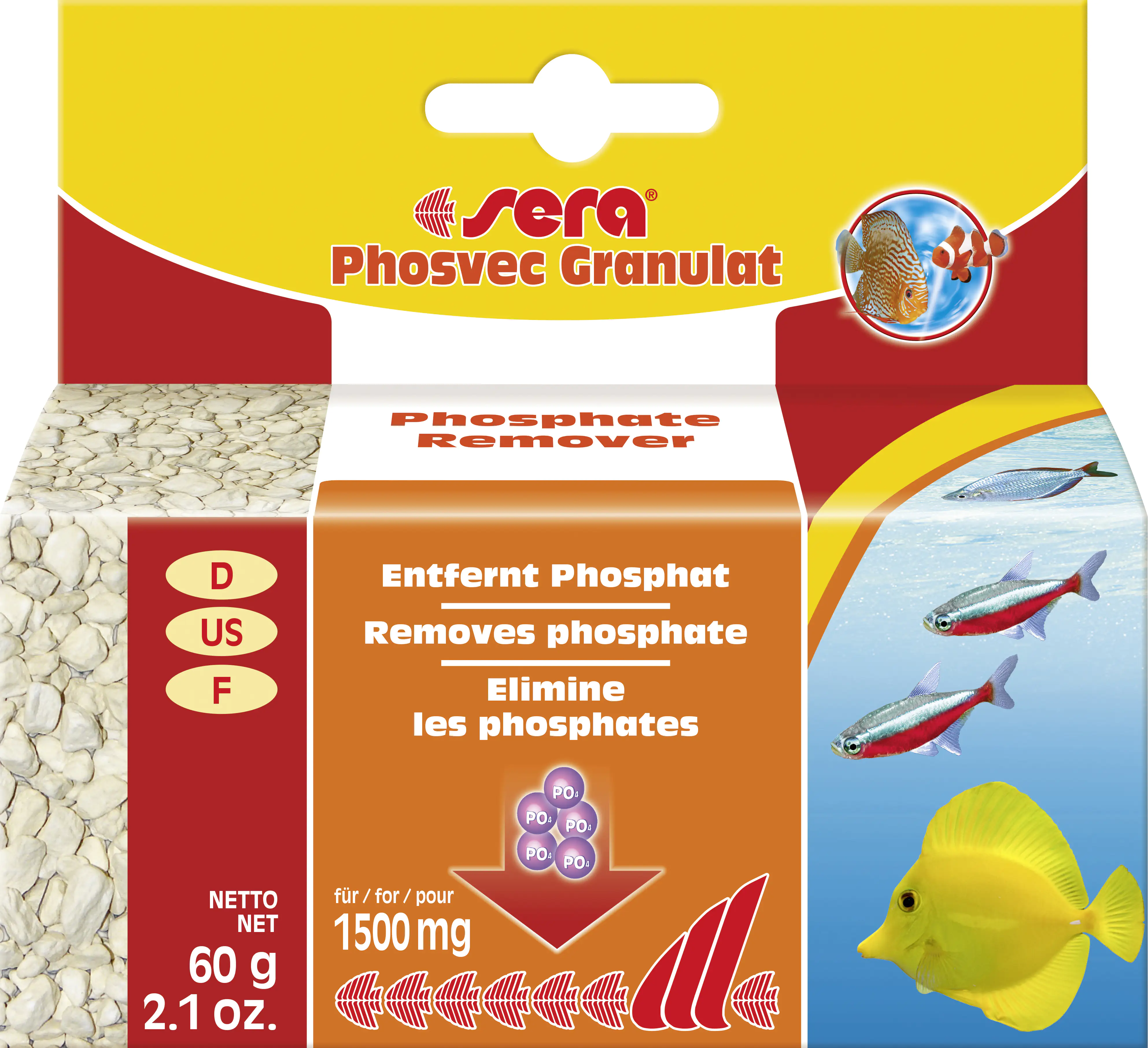 Sera Aquariumfiltermedium Phosvec Granulat 60 g