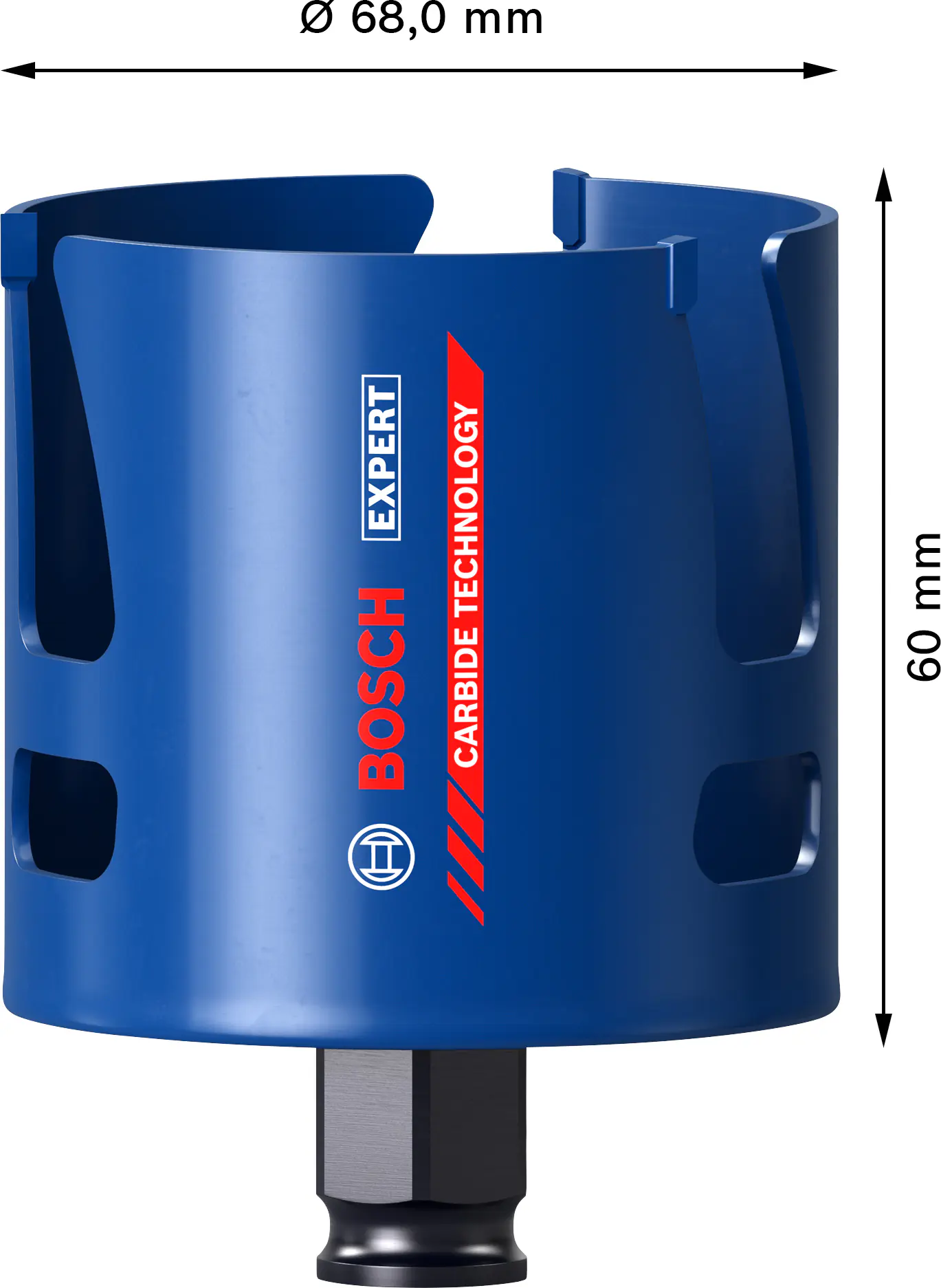 Bosch Expert Construction Material Lochsäge 68 x 60 mm