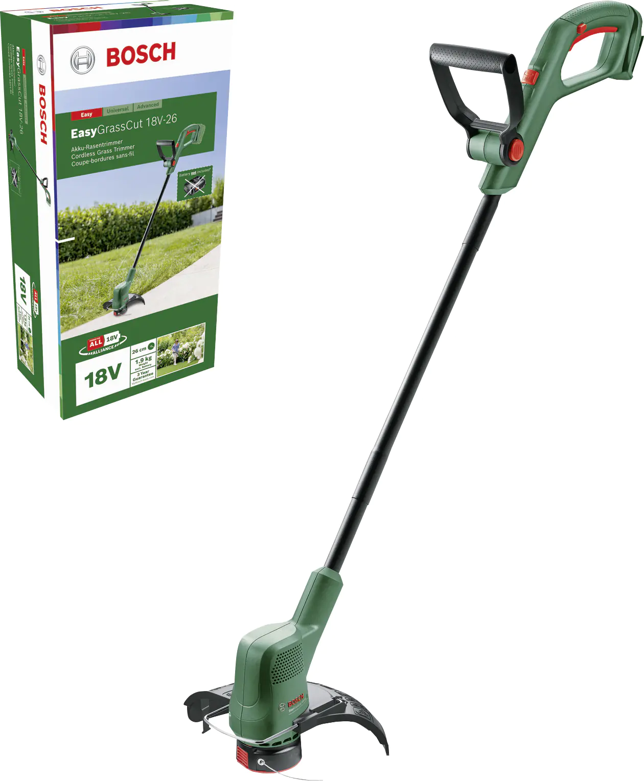 Bosch Akku-Rasentrimmer EasyGrassCut 18V-26 Solo
