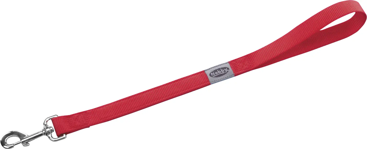 Nobby Kurzführer Classic rot L x B 35 cm x 25 mm