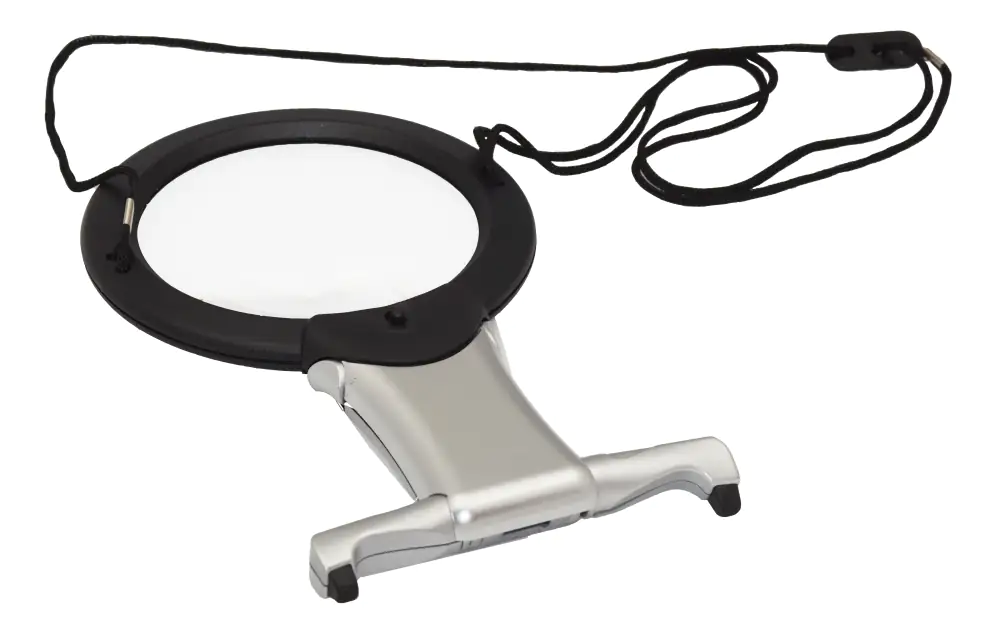 Digiphot Handarbeitslupe CM-22 2-fach Vergrößerung, 6-fach Spot, LED-Beleuchtung Digiphot Handarbeitslupe CM-22 2-fach Vergrößerung, 6-fach Spot, LED-Beleuchtung
