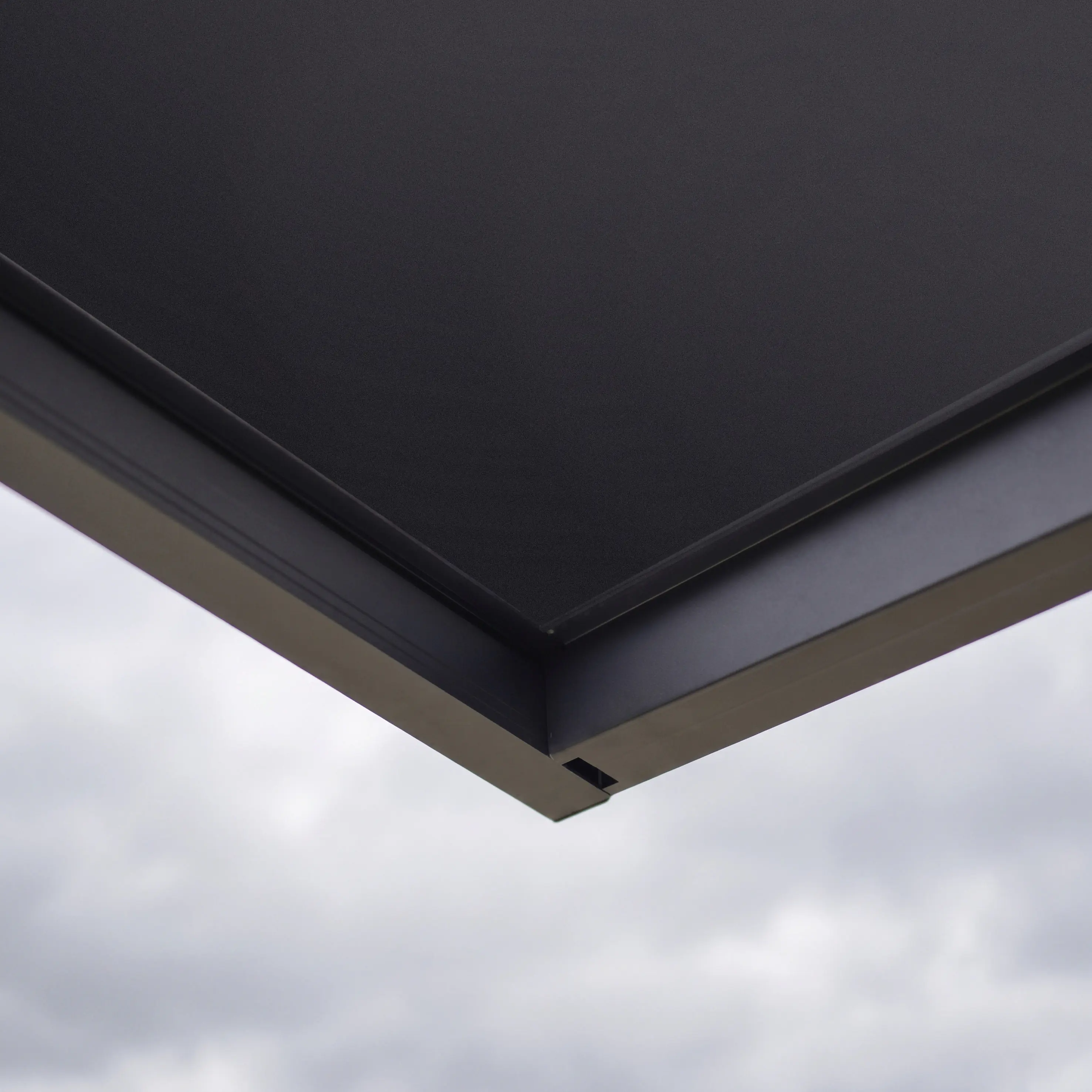 Canopia Vordach Sophia 1600 Aluminium grau 160 x 96 cm