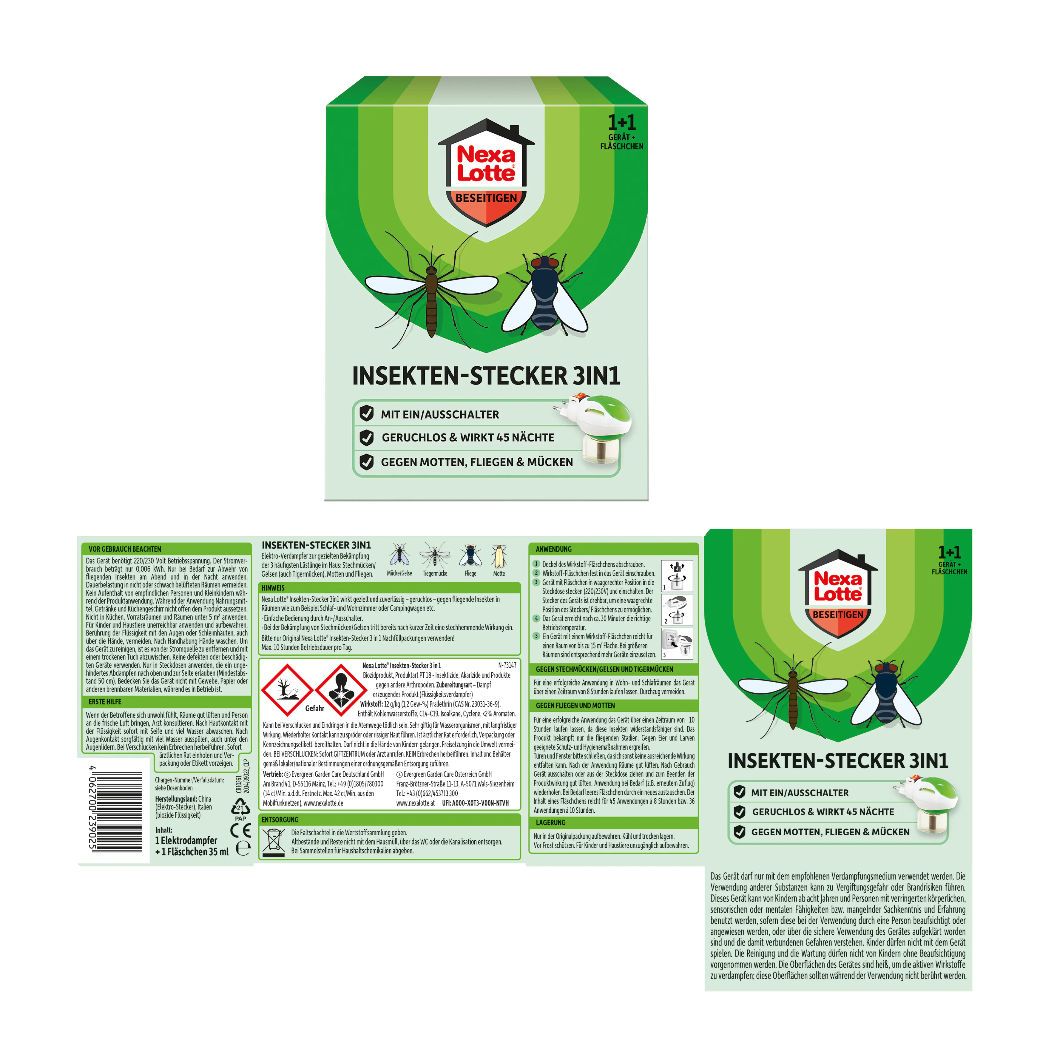 Nexa Lotte Insektenstecker 3in1 Set