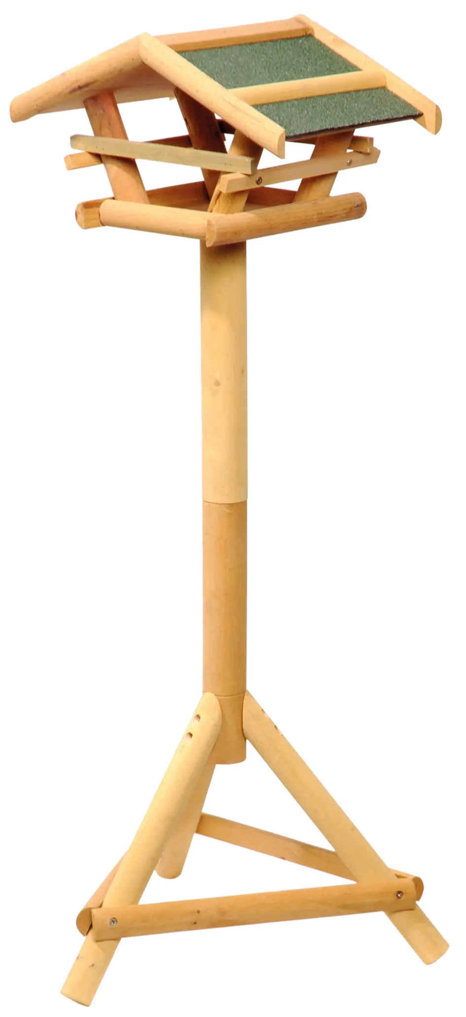 Dobar Vogelfutterhaus Kiefernholz mit Bitumendach & Ständer 103 x 37 x 28 cm Dobar Vogelfutterhaus Kiefernholz mit Bitumendach & Ständer 103 x 37 x 28 cm