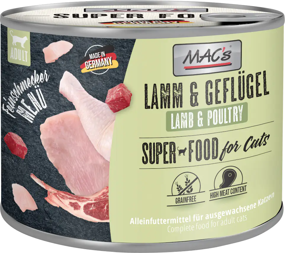 Macs Cat Feinschmecker Lamm & Geflügel 100 g Macs Cat Feinschmecker Lamm & Geflügel 100 g