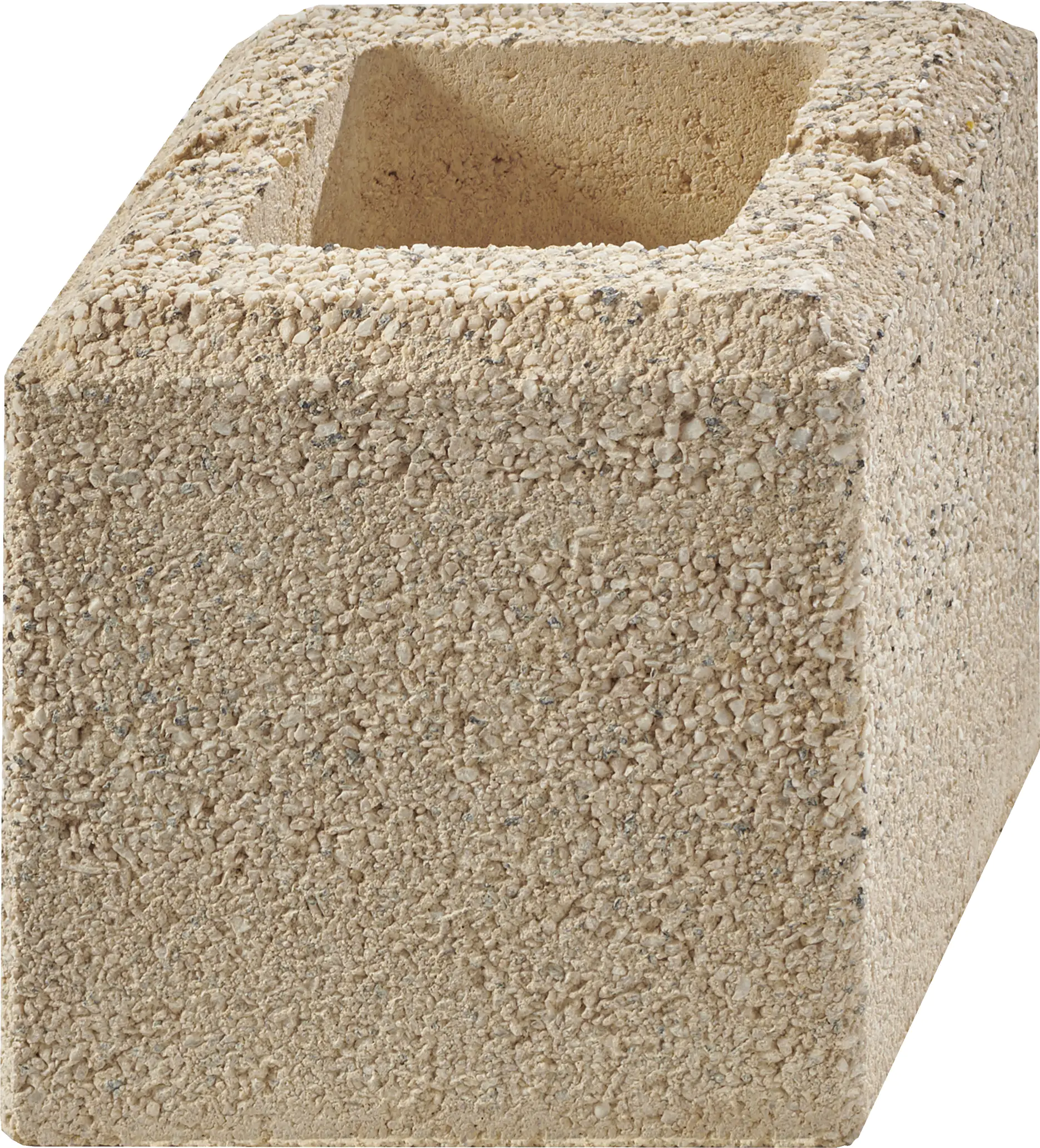 Kann Mauerstein Gomera 20 x 20 x 20 cm saharabeige Kann Mauerstein Gomera 20 x 20 x 20 cm saharabeige