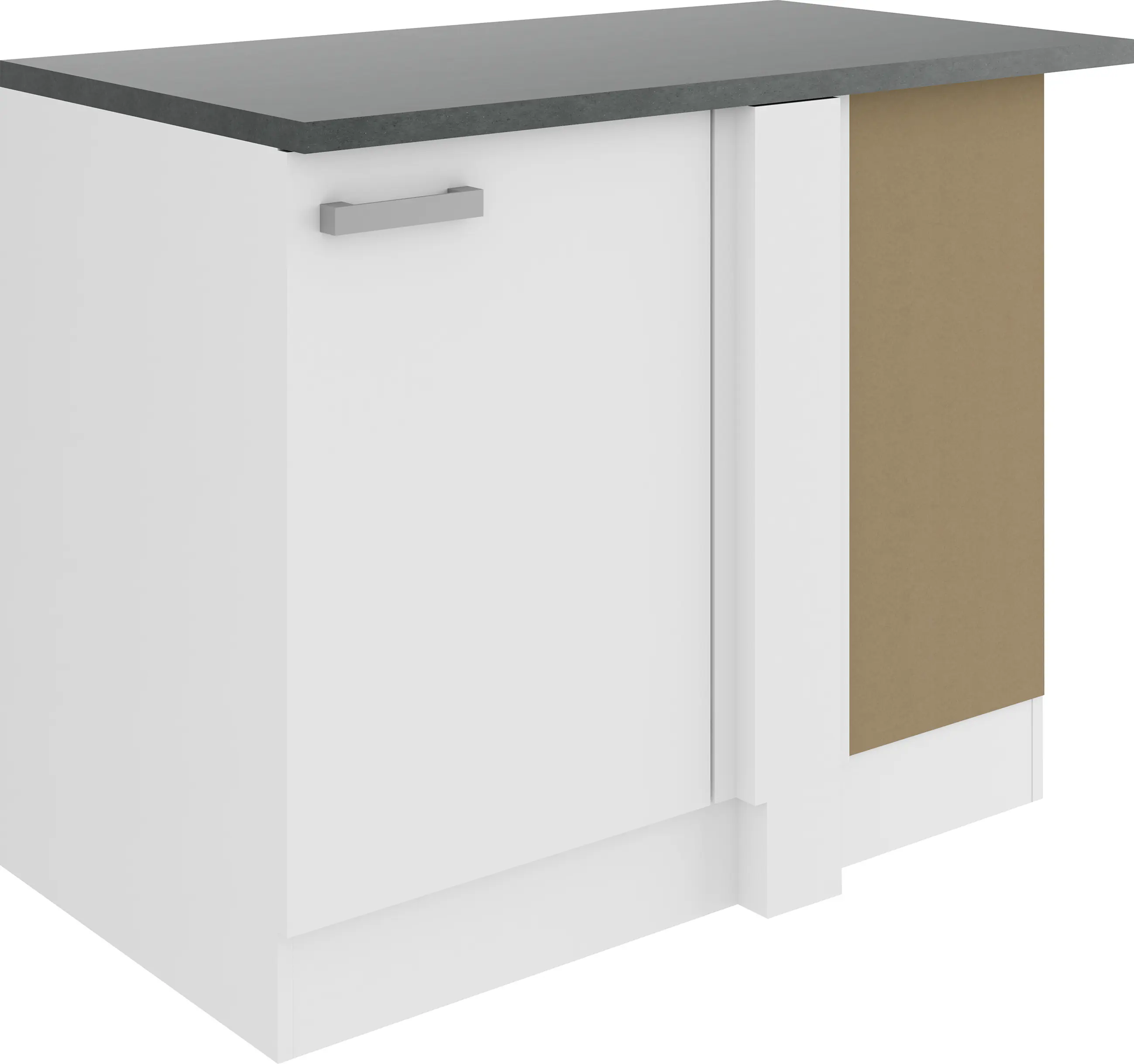 Optifit Eckunterschrank Oslo 214 weiß 110 cm