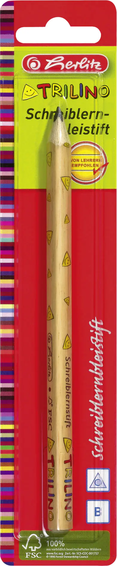 herlitz Schreiblernbleistift Trilino Mine bruchsicher