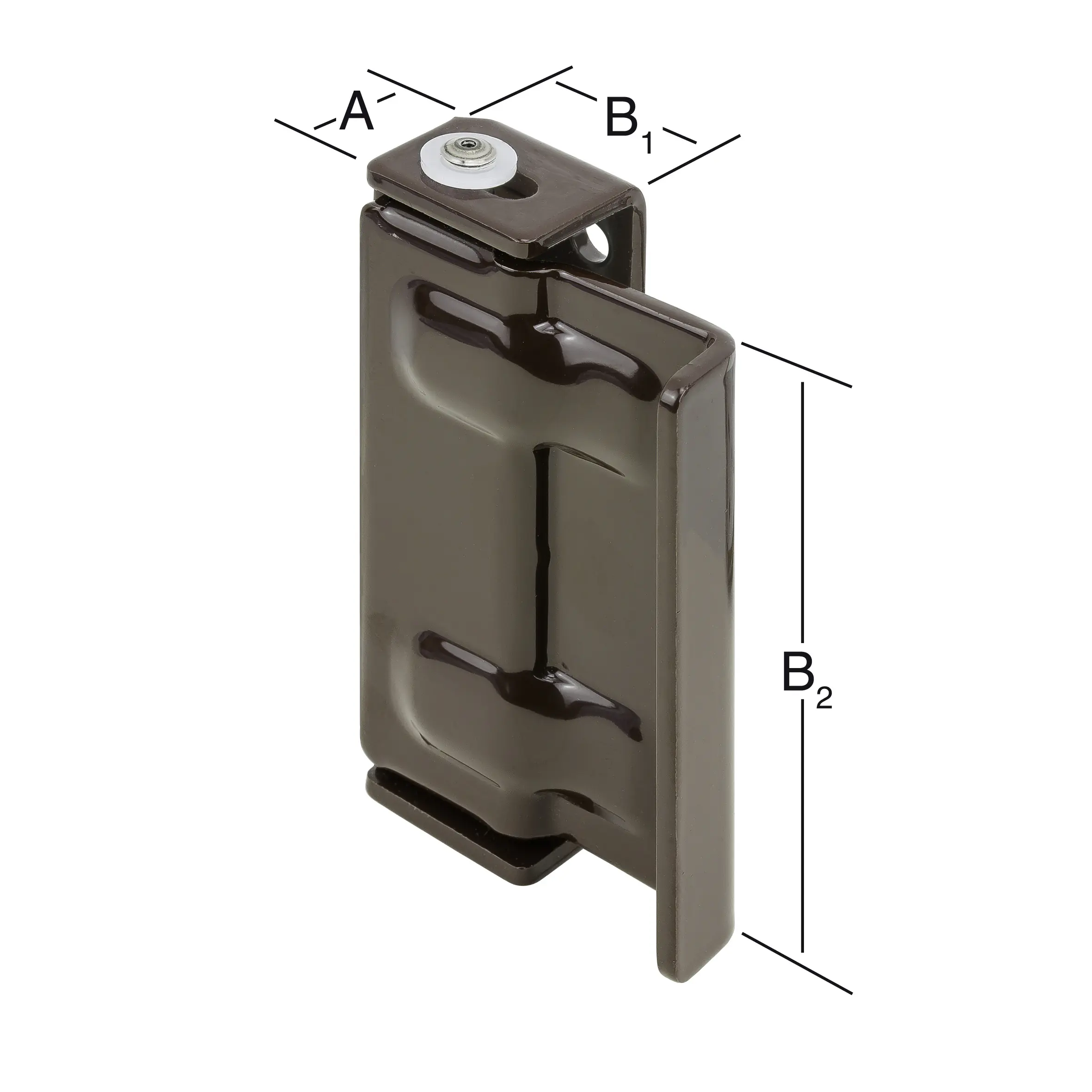 Vormann Fenster- und Türsicherungen braun 16-25 x 27/92 mm