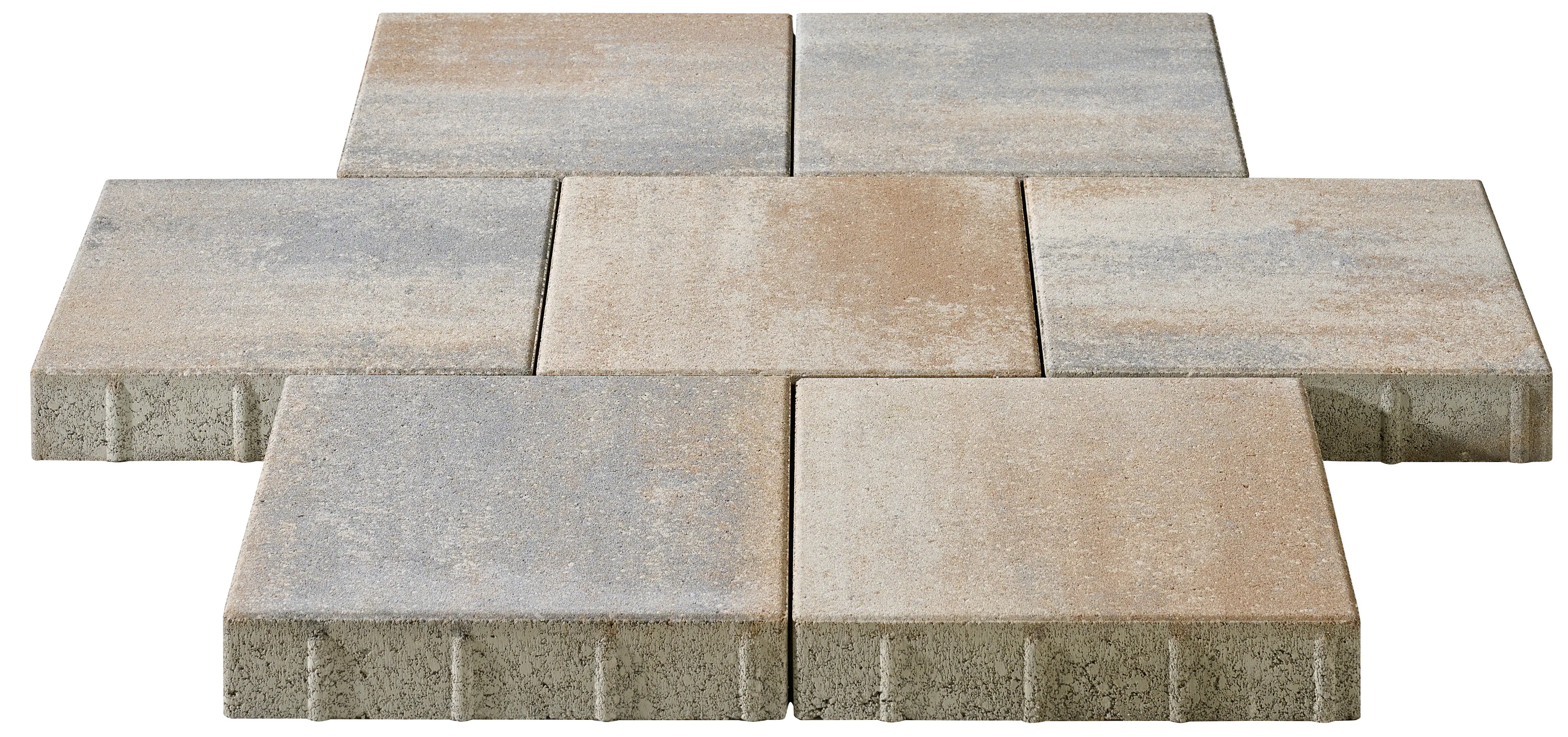 Kann Pflasterstein Quadera 30 x 30 x 6 cm jura-nuanciert grau