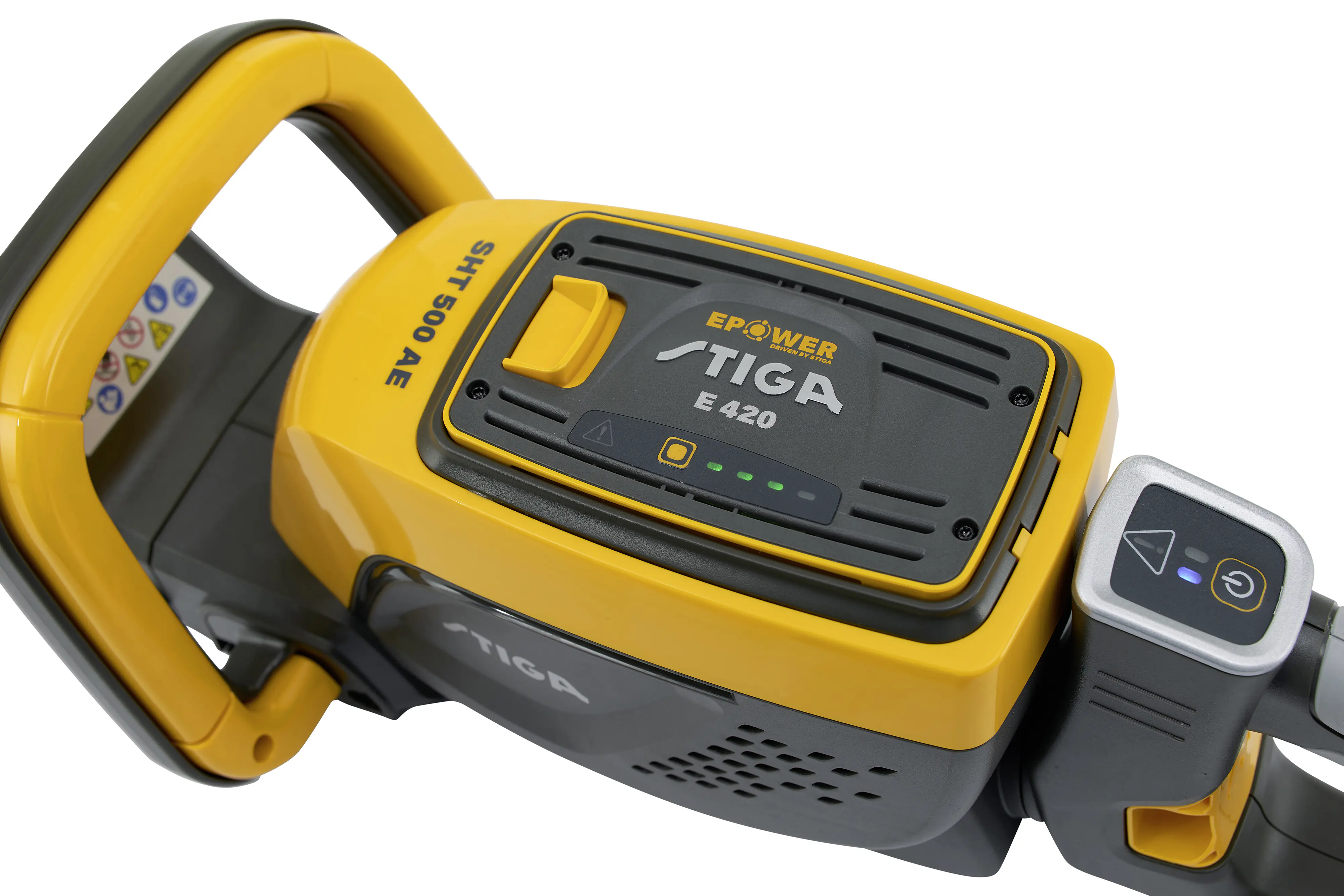 Stiga Akku-Heckenschere HT 500e Schnittlänge 51 cm 2 Ah 48 Volt