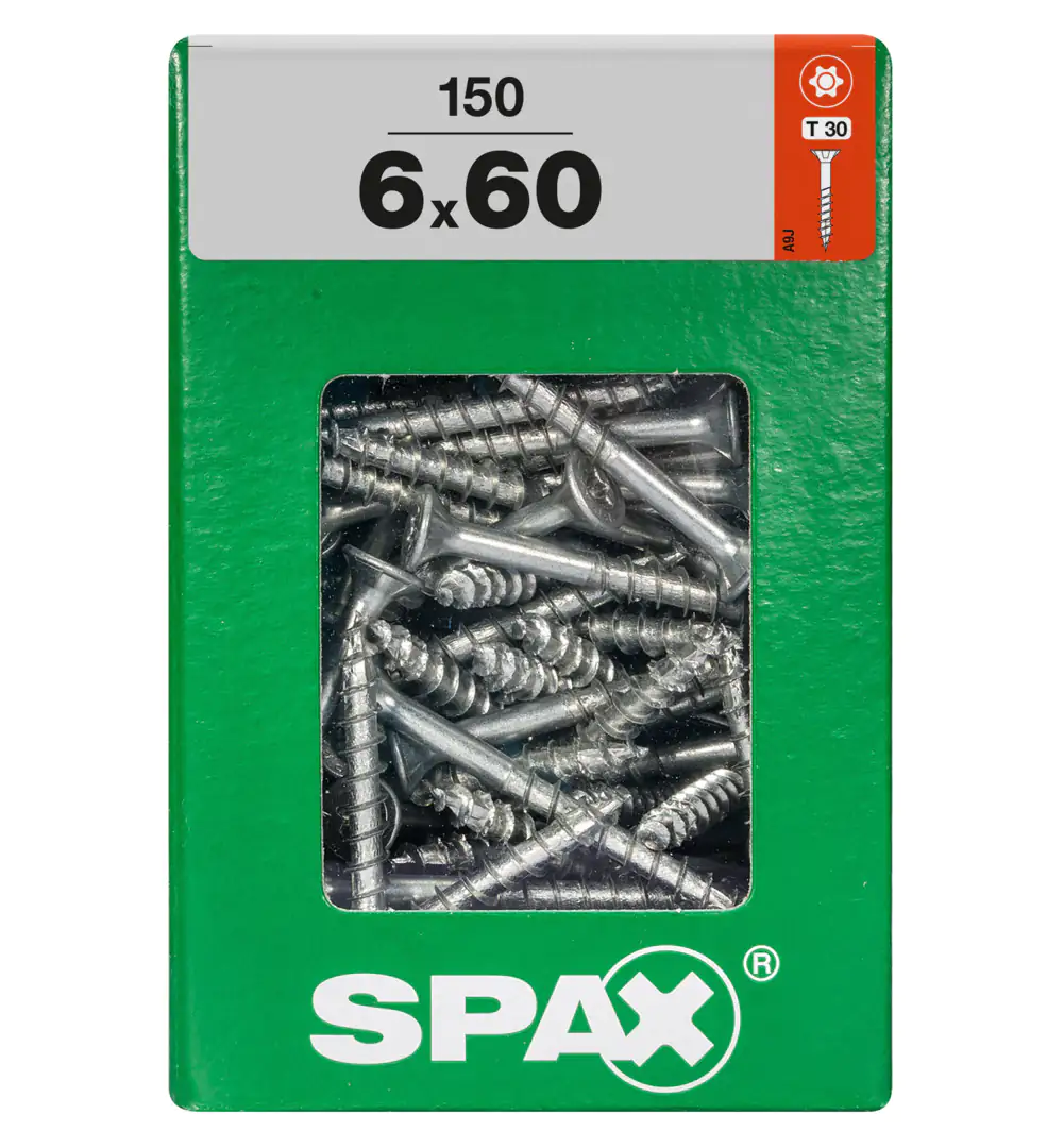 Spax Universalschrauben 6.0 x 60 mm TX 30 - 150 Stk.