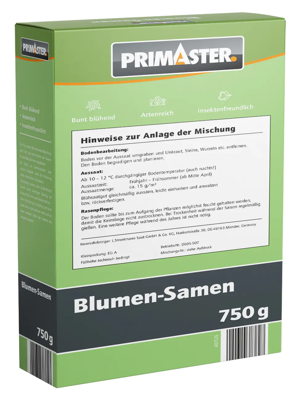 Primaster Blumensamen 750 g für ca. 50 m²