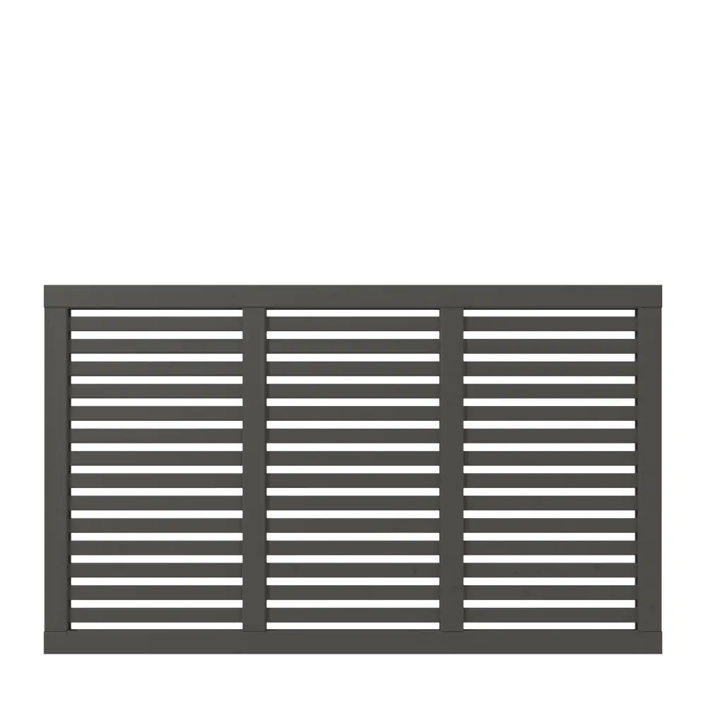 Plus Zaun Harmoni 180 x 107 cm umbragrau fungizidbehandelt