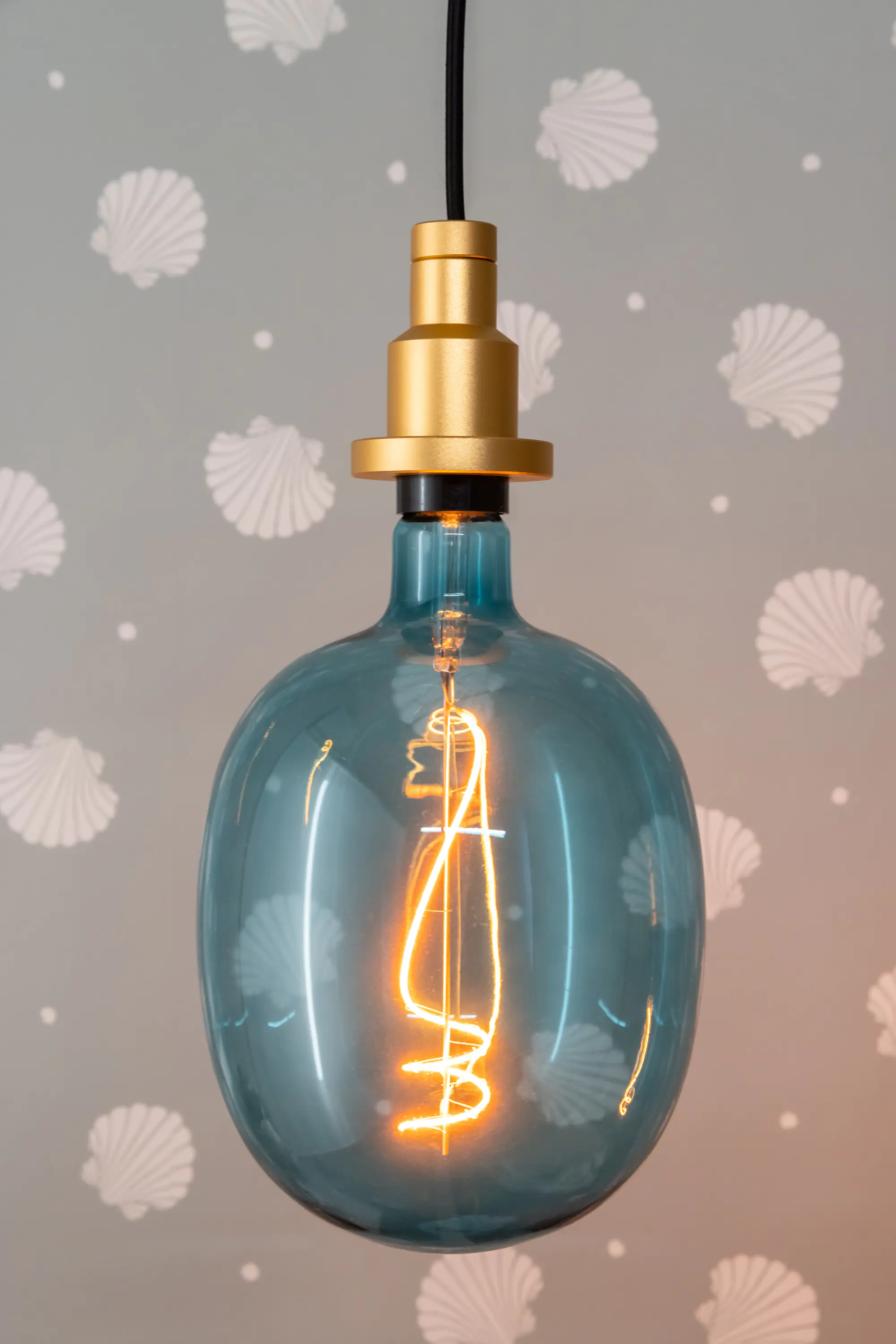 Ledvance LED Leuchtmittel Vintage 1906 Ballon10 E27 4,5 W dimmbar blau