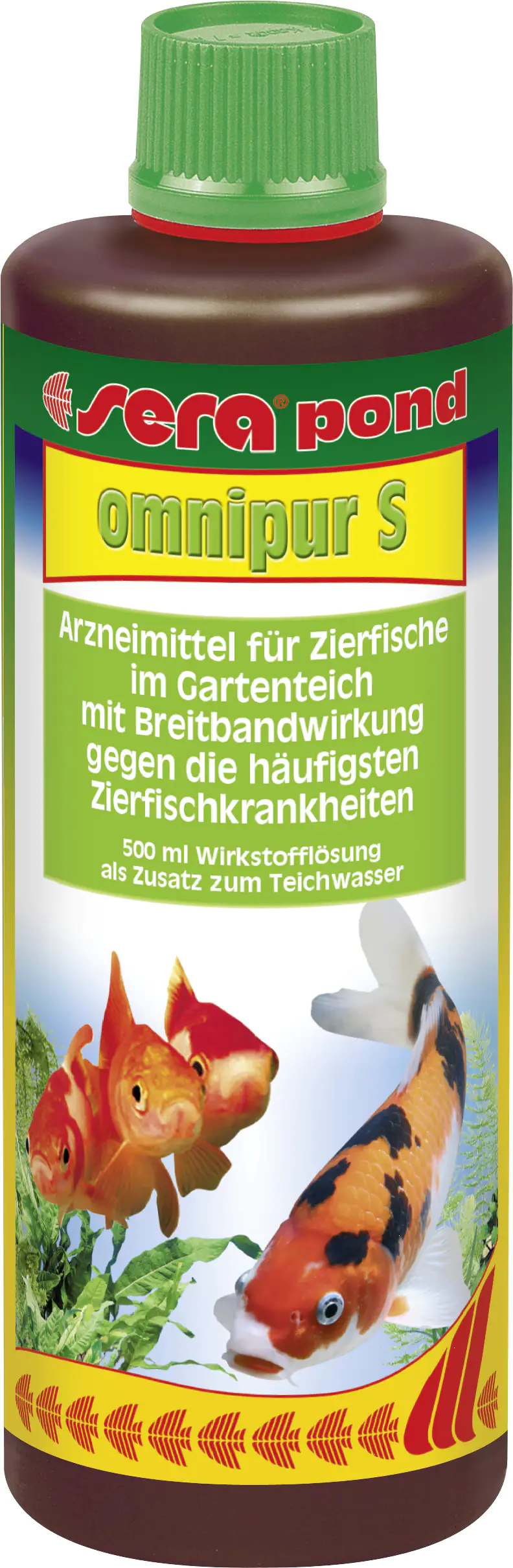 Sera Pond Arzneimittel für Teichfische Omnipur S 500 ml