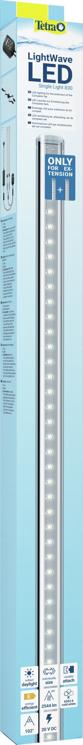 Tetra Aquarium-Beleuchtung LightWave Single Light 830