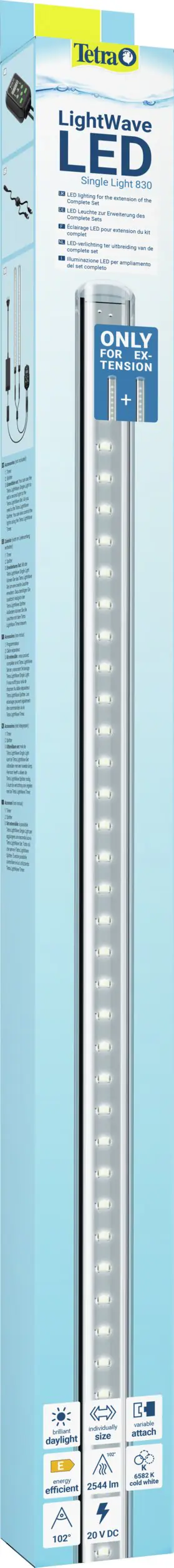 Tetra Aquarium-Beleuchtung LightWave Single Light 830