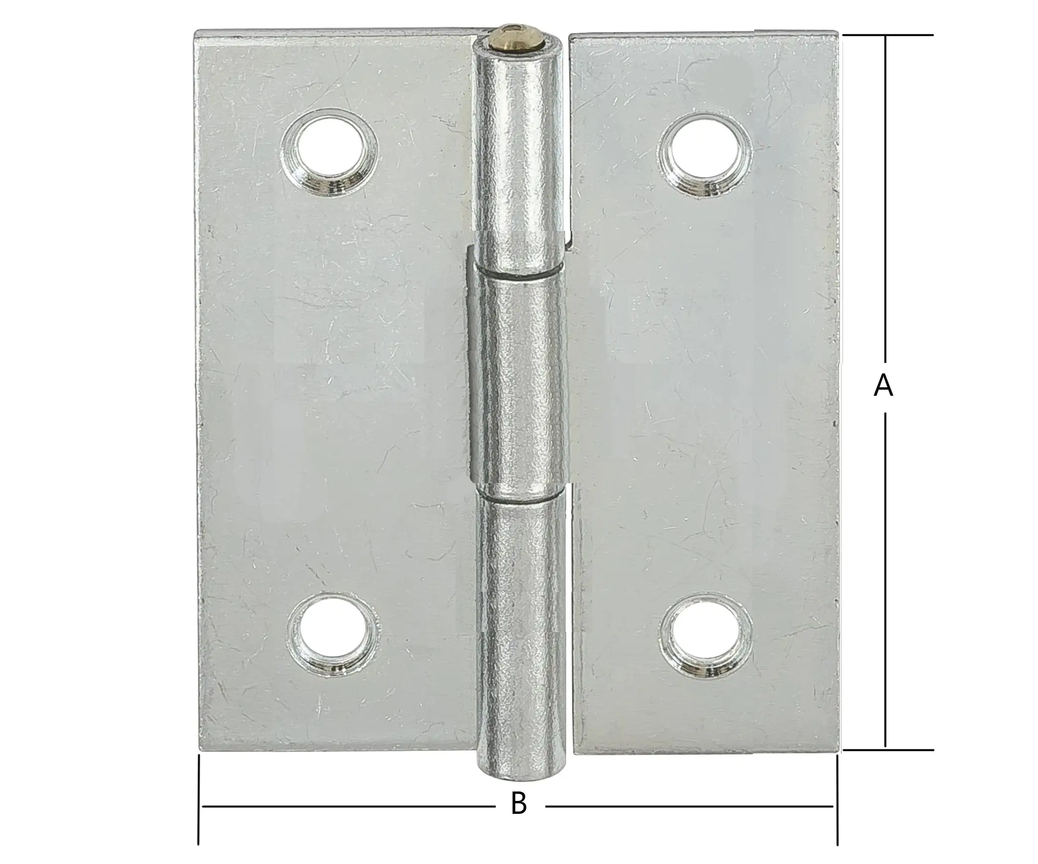 Vormann Käntige Scharniere verzinkt 40 x 40 mm