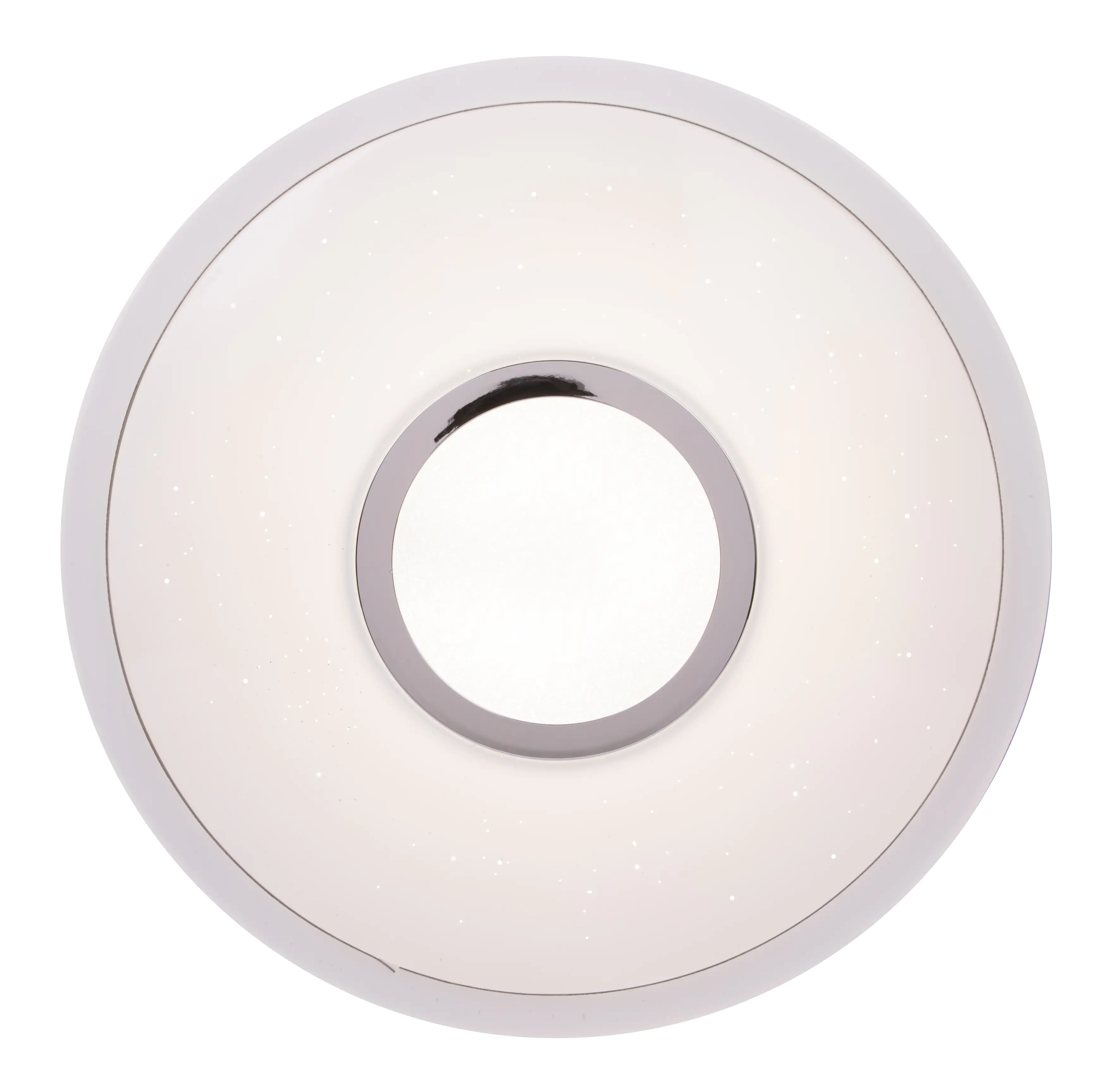 9007371386499_6 Globo LED Deckenleuchte Connor weiß Ø 40 cm mit Sternenhimmel