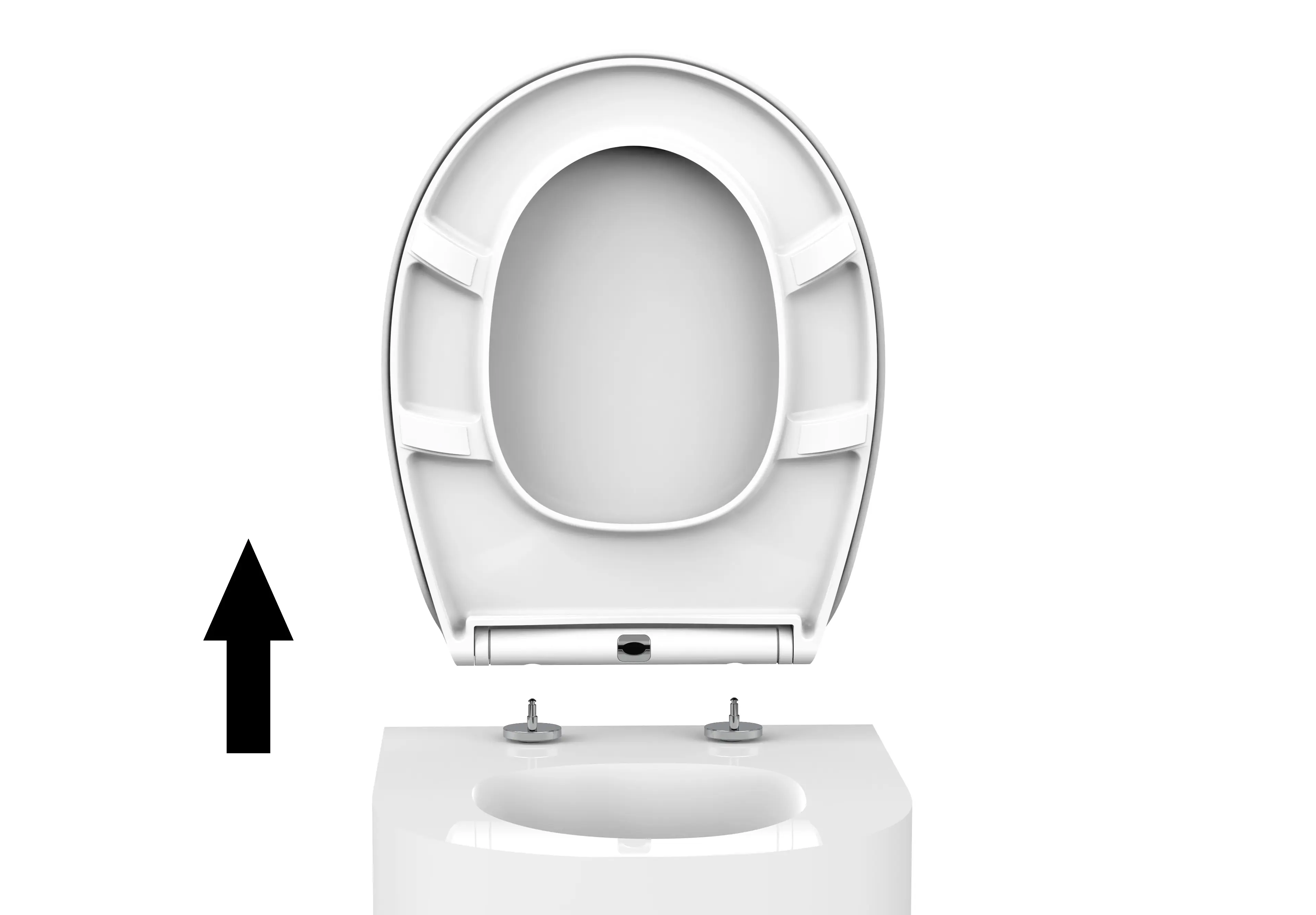 Primaster WC-Sitz mit Absenkautomatik Vancouver weiß