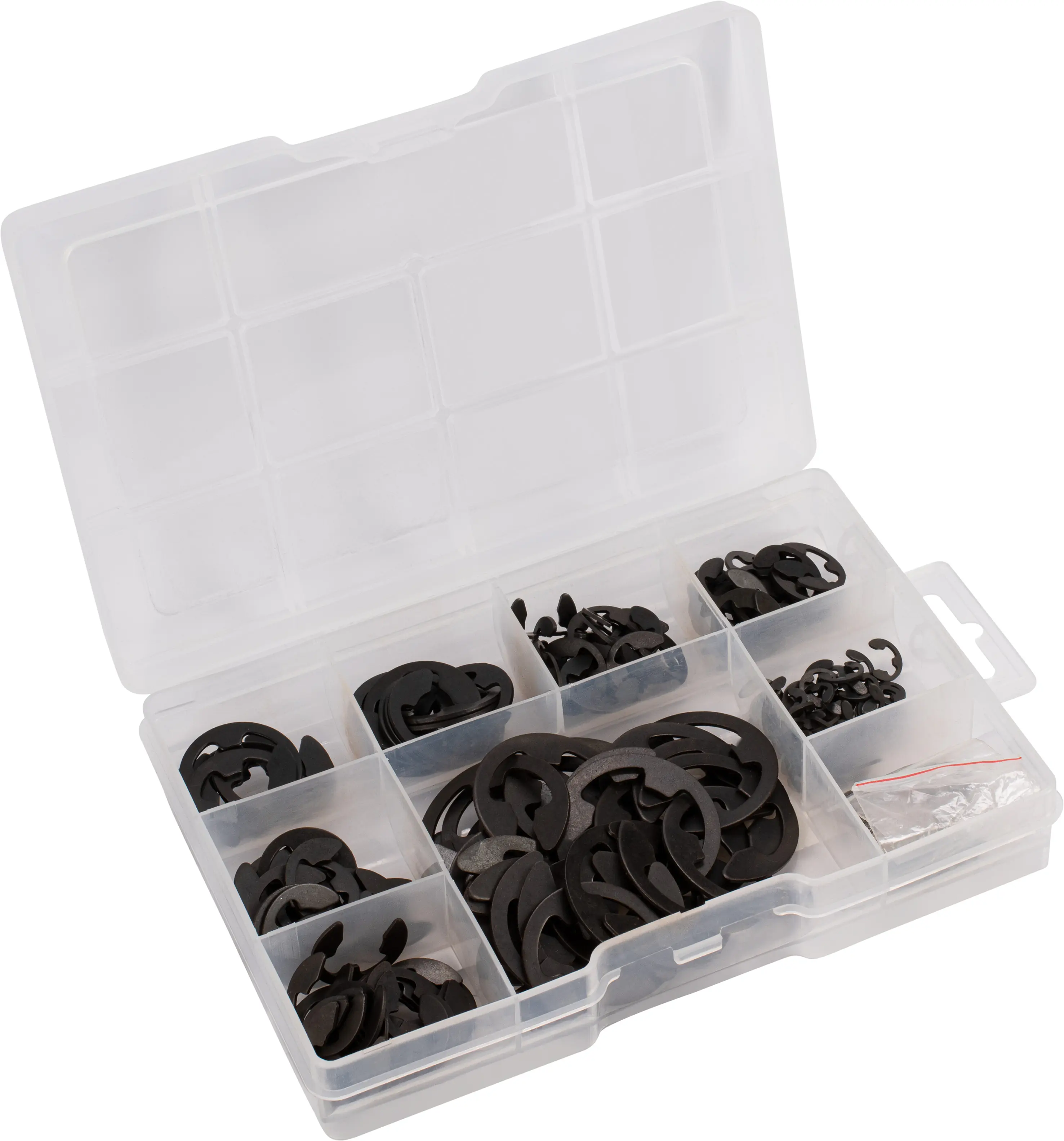 Connex Sortimentskasten E-Sicherungsringe 1,5-22 mm - 300 Stück