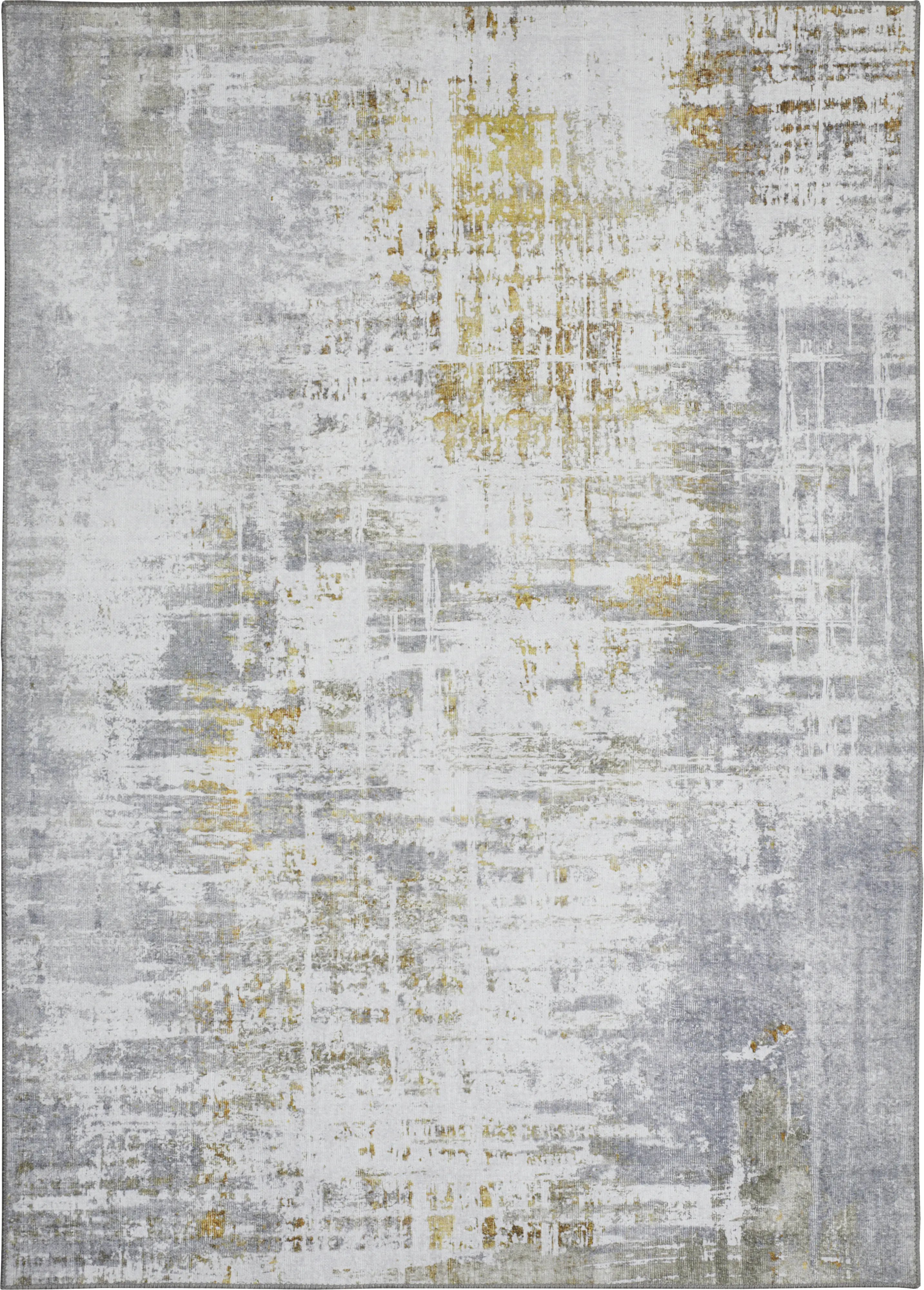 LUXOR Living Teppich Punto creme-senfgelb, 155 x 230 cm