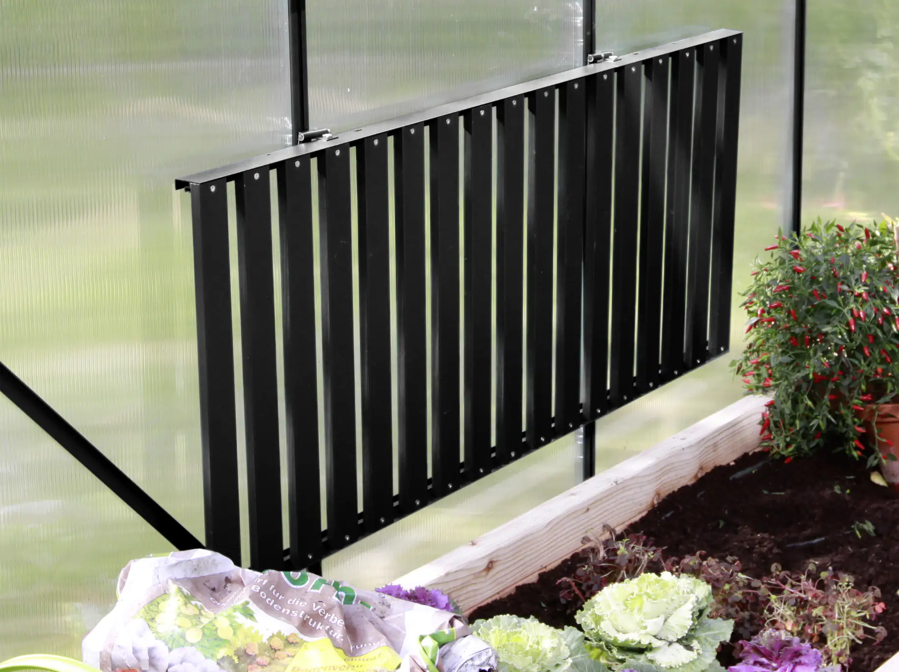 Vitavia Alutisch 120 x 56 x 81 schwarz