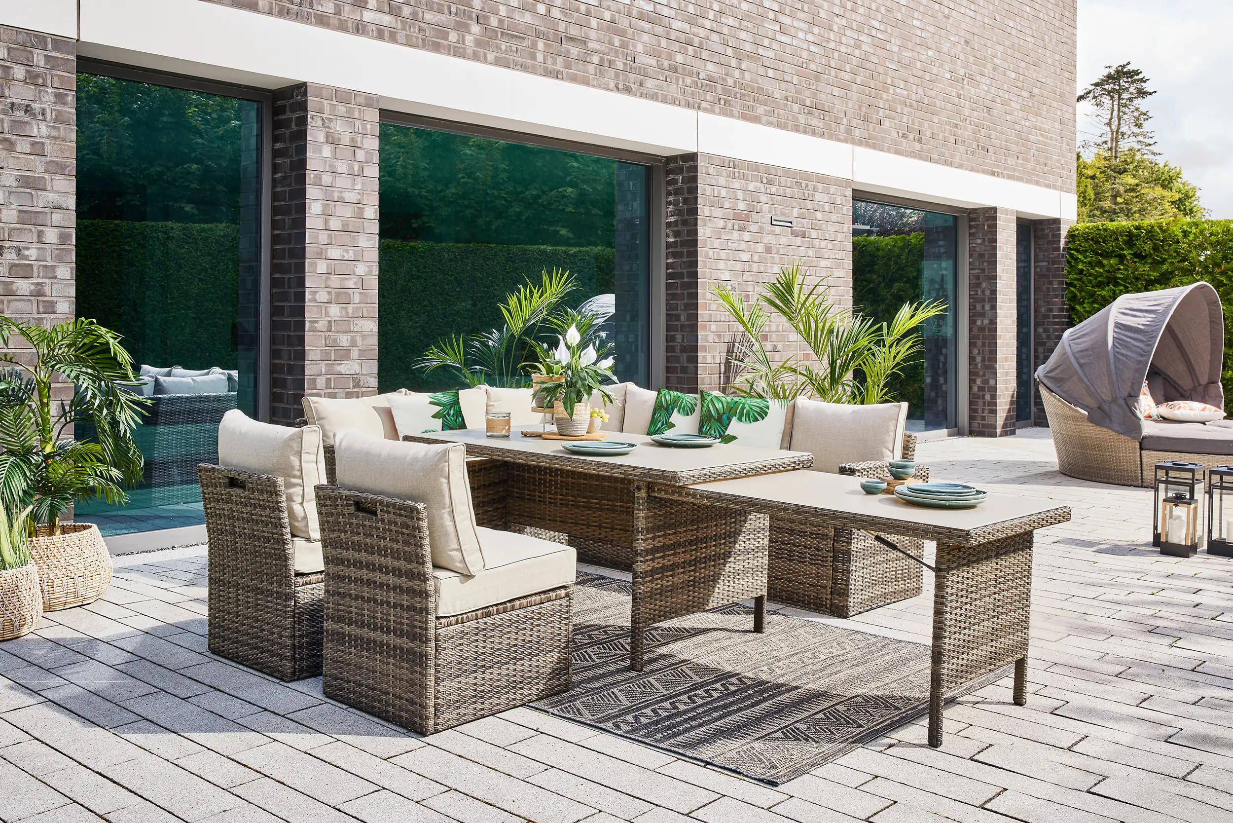 4333692867412_13 TrendLine Dining Lounge Möbelset Avila XXL variabel aufbaubar