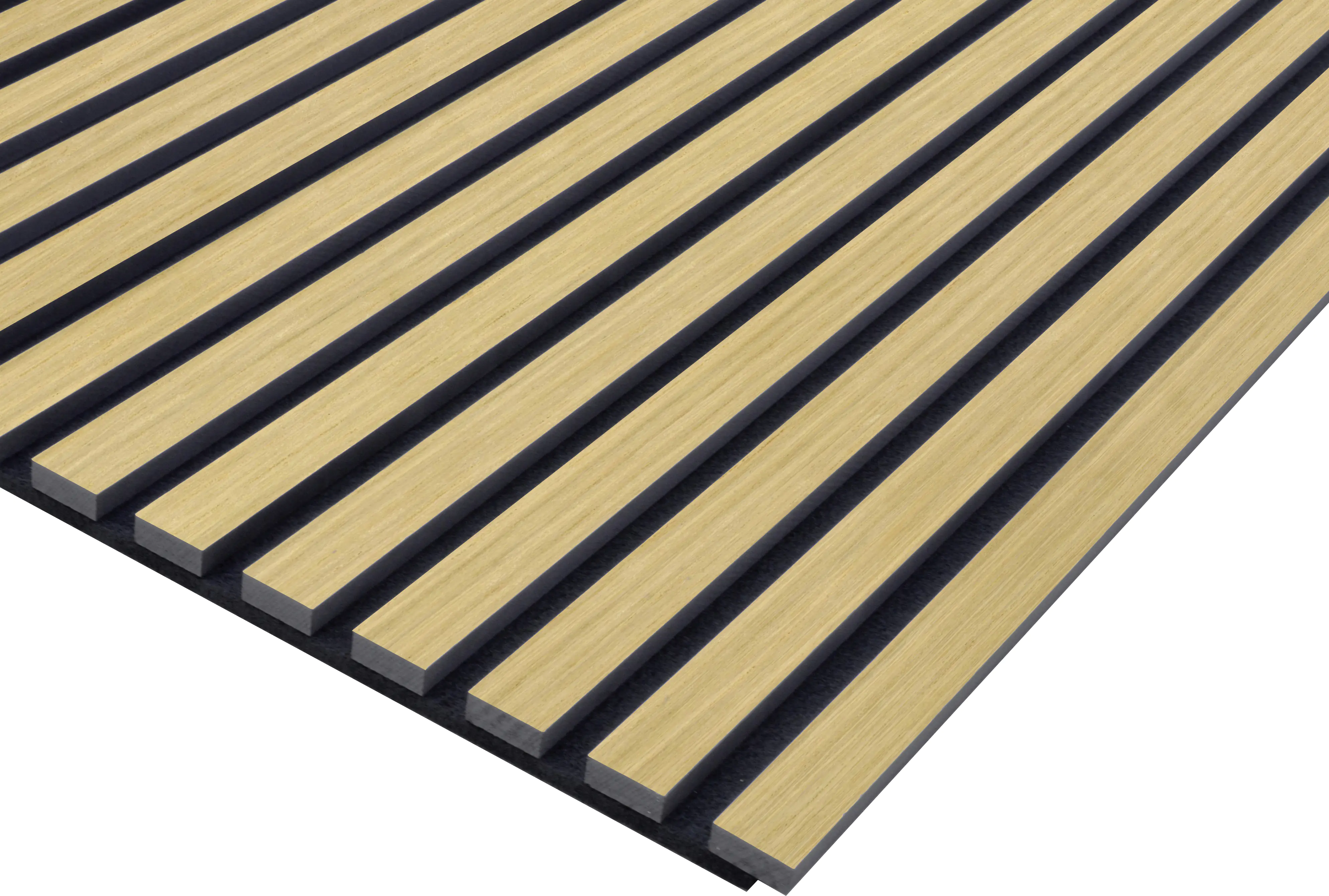 Neuhofer Akustikpaneele Echtholz Eiche 240 x 57 x 1,9 cm braun Neuhofer Akustikpaneele Echtholz Eiche 240 x 57 x 1,9 cm braun