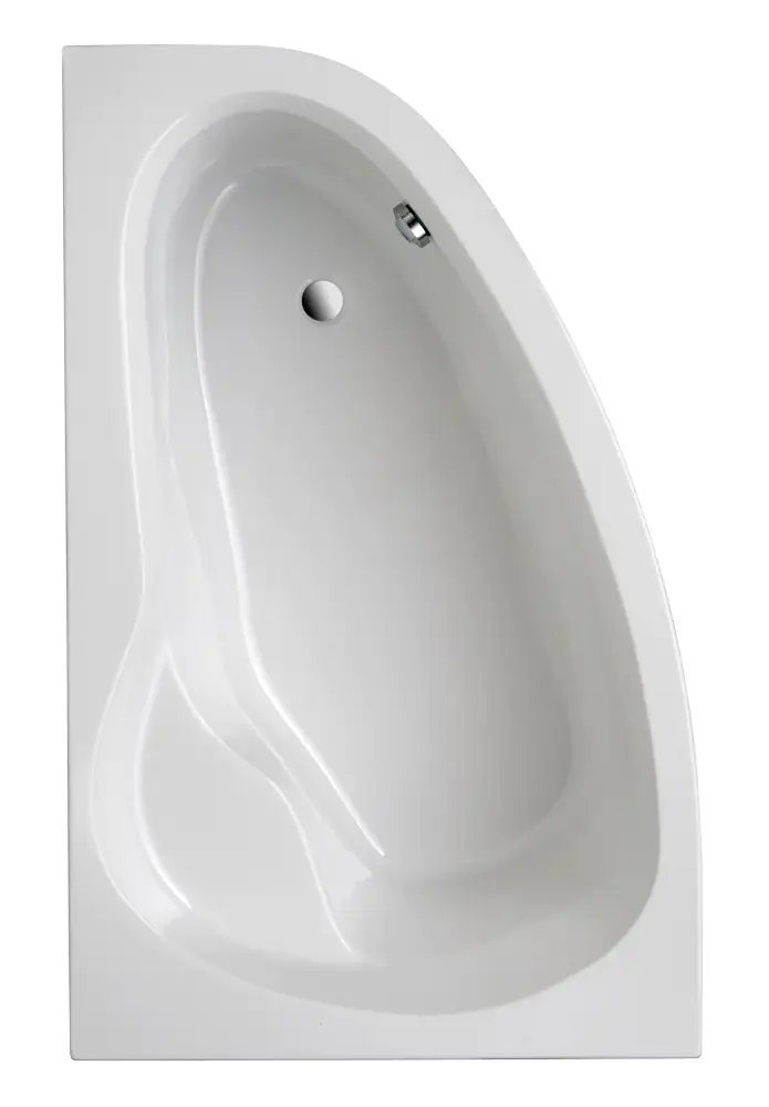 Ottofond Eckwanne Loredana 175 x 110 cm, weiß, Modell B