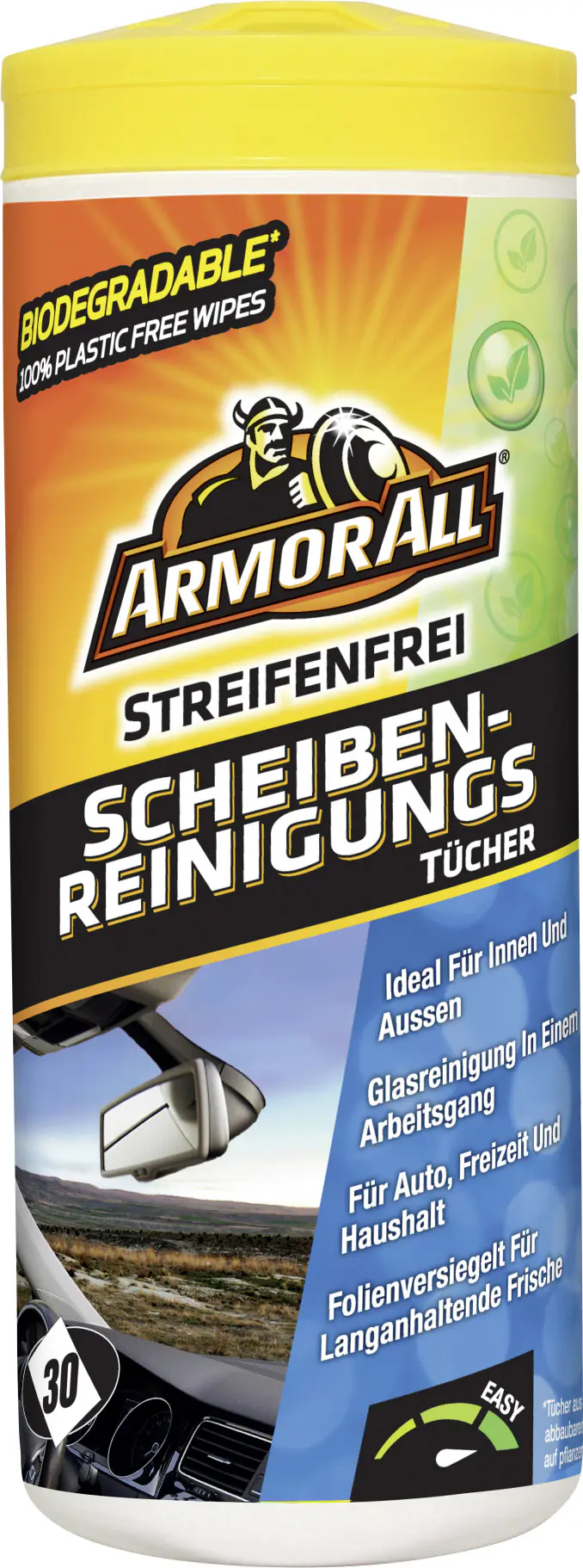 Armor All Scheibenreinigungstücher-Box 30 Tücher Armor All Scheibenreinigungstücher-Box 30 Tücher