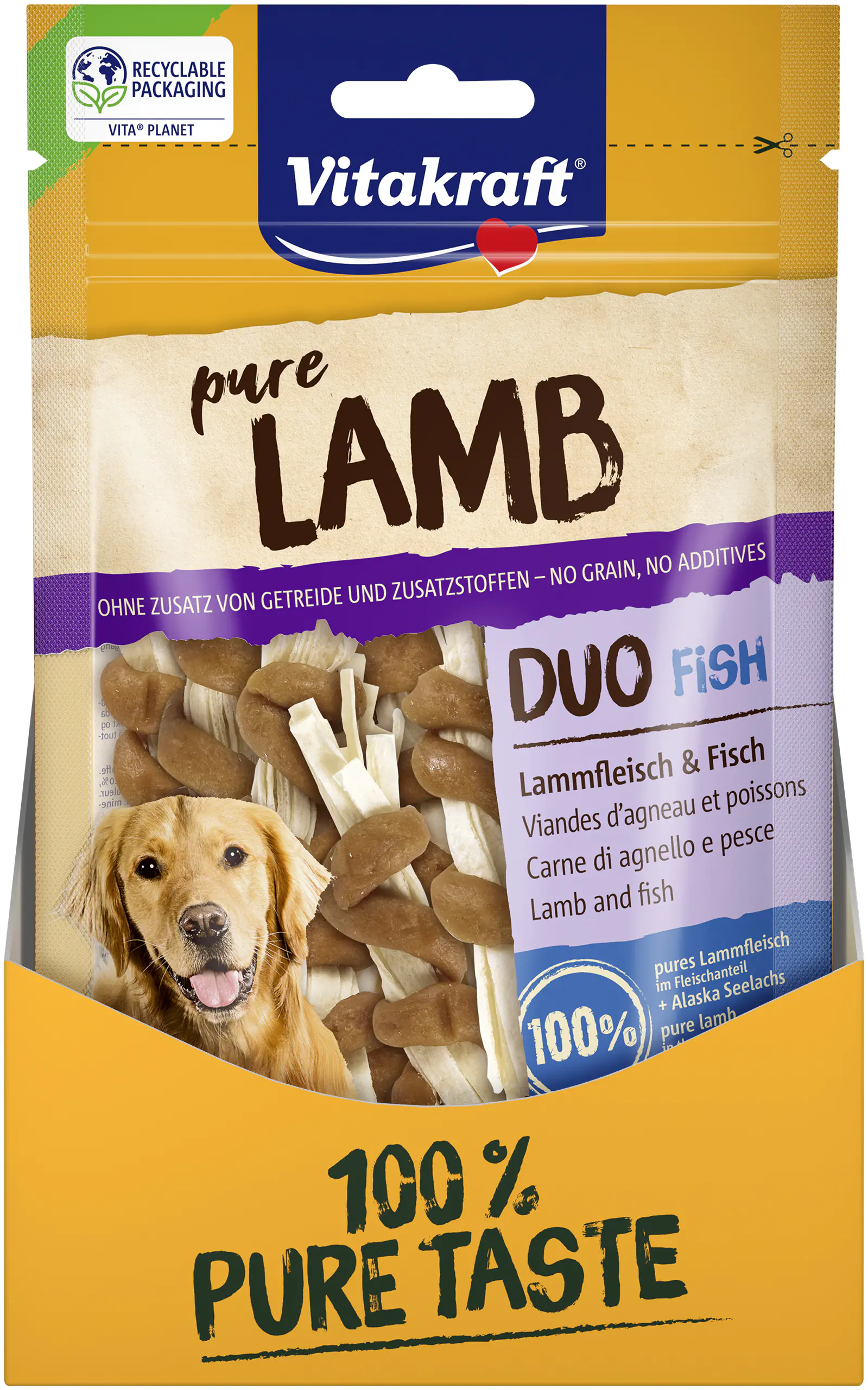 Vitakraft LAMB Duo® Lammfleisch & Fisch MSC 80 g Vitakraft LAMB Duo® Lammfleisch & Fisch MSC 80 g