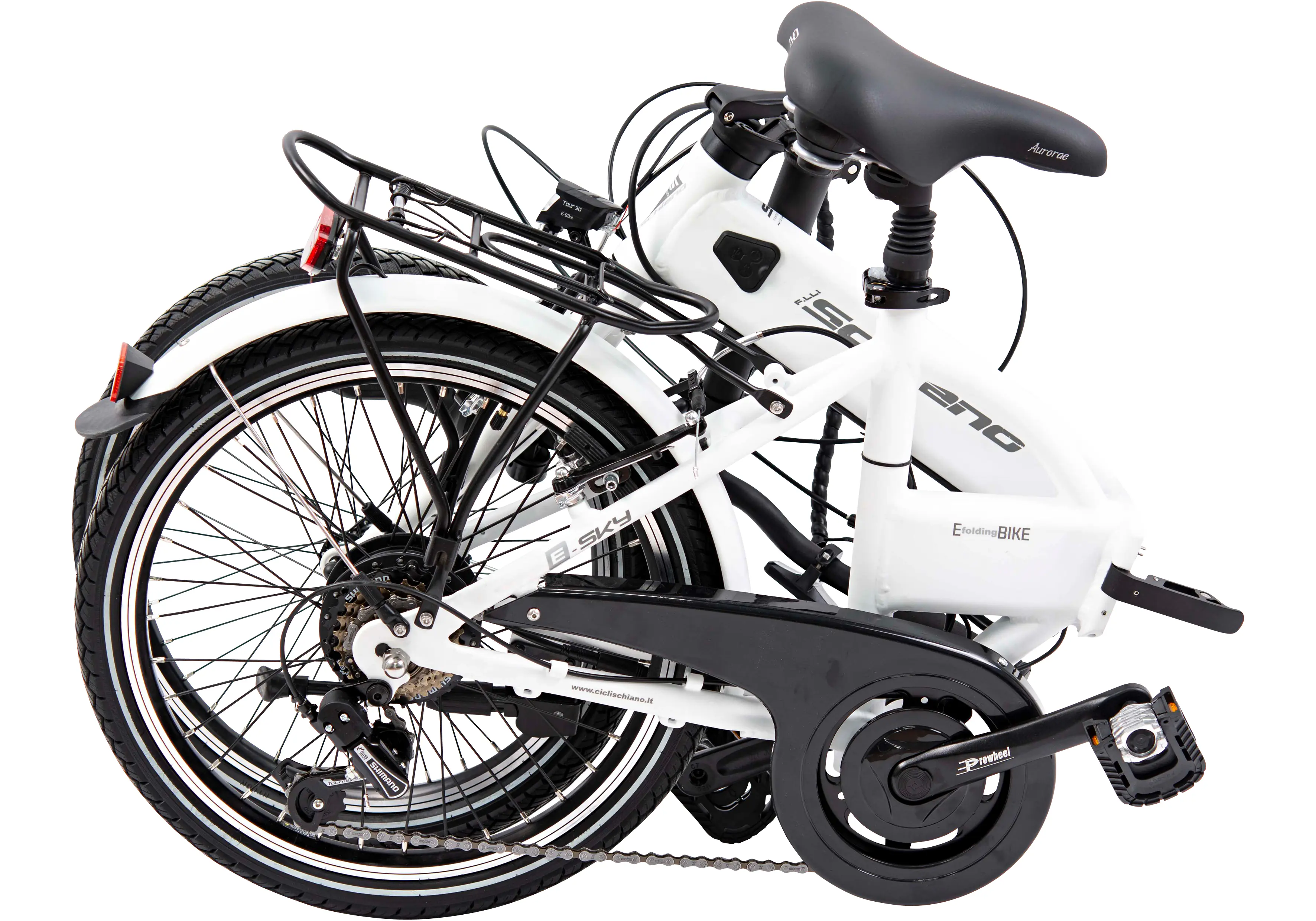 Schiano E-Bike Sky Klapprad 20 Zoll 7-Gang 280 Wh weiß