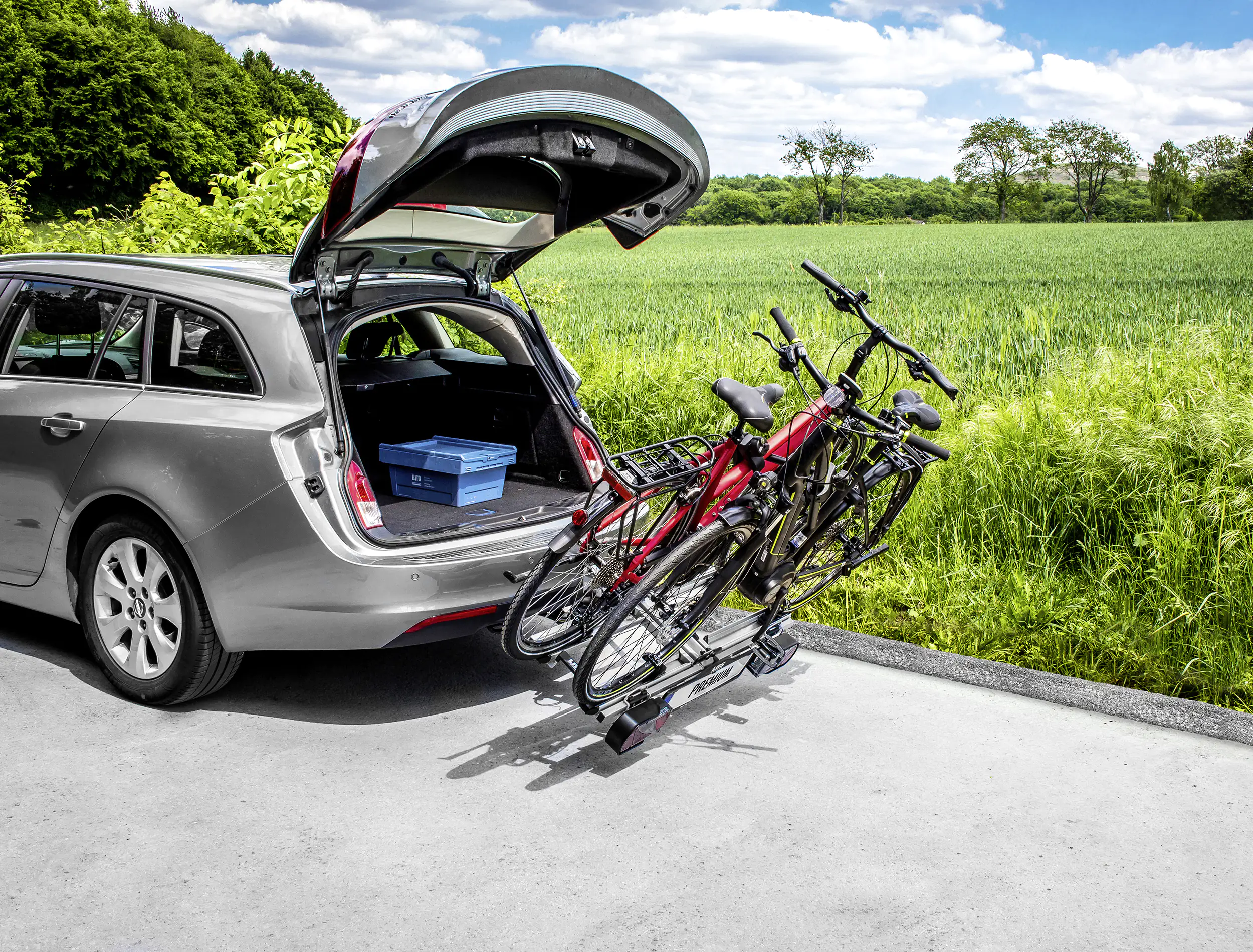 4049376120116_2920003 LAS Fahrradheckträger Premium für 2 Fahrräder
