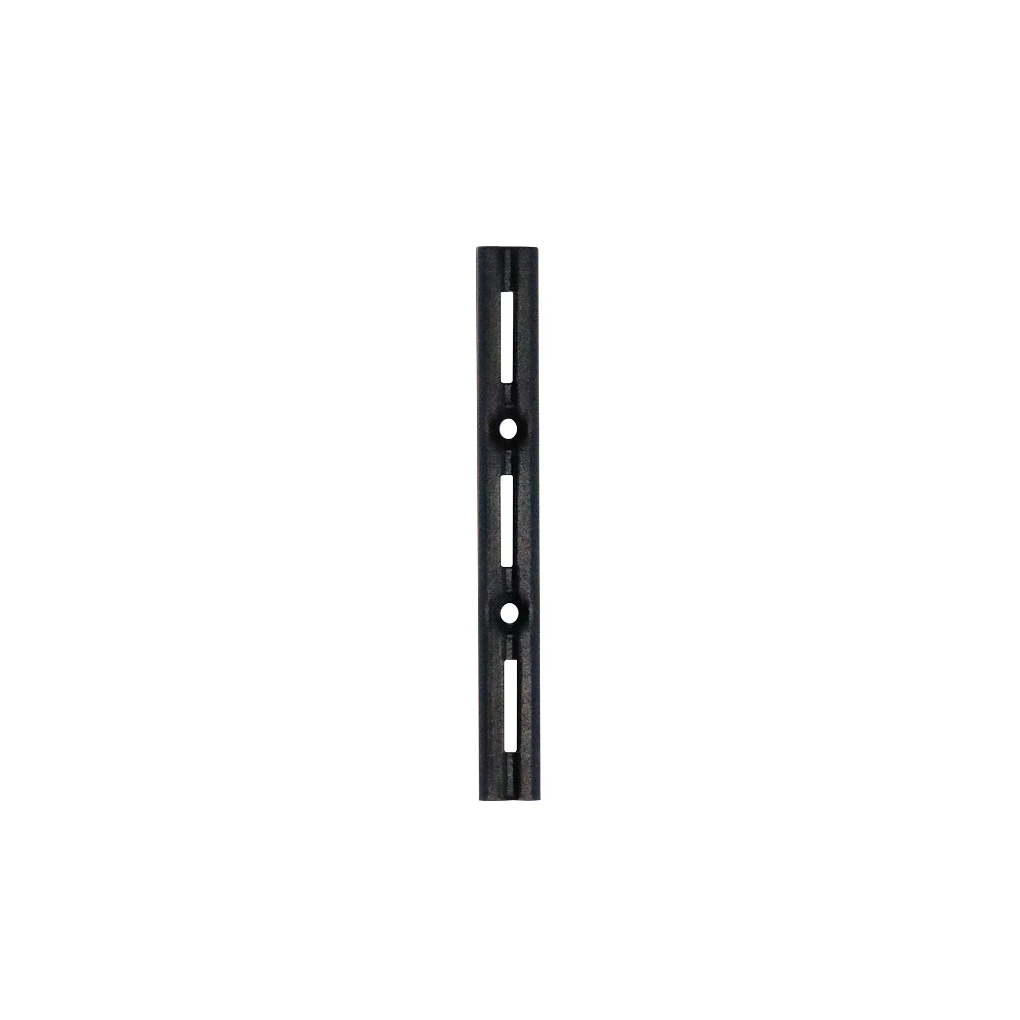 TrendLine Wandschiene 1-reihig schwarz 14,5 x 1,5 cm