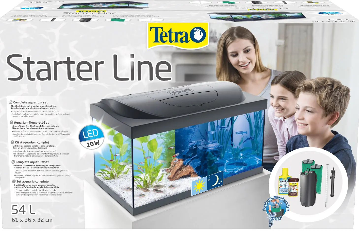 Tetra Starter Line Aquarium Set mit LED Tetra Starter Line Aquarium Set mit LED