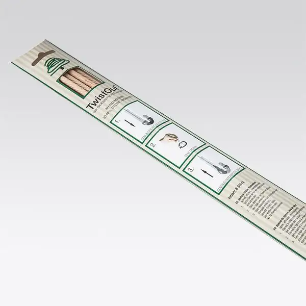 TwistOut der ökologische Abflussstab 8 Stück