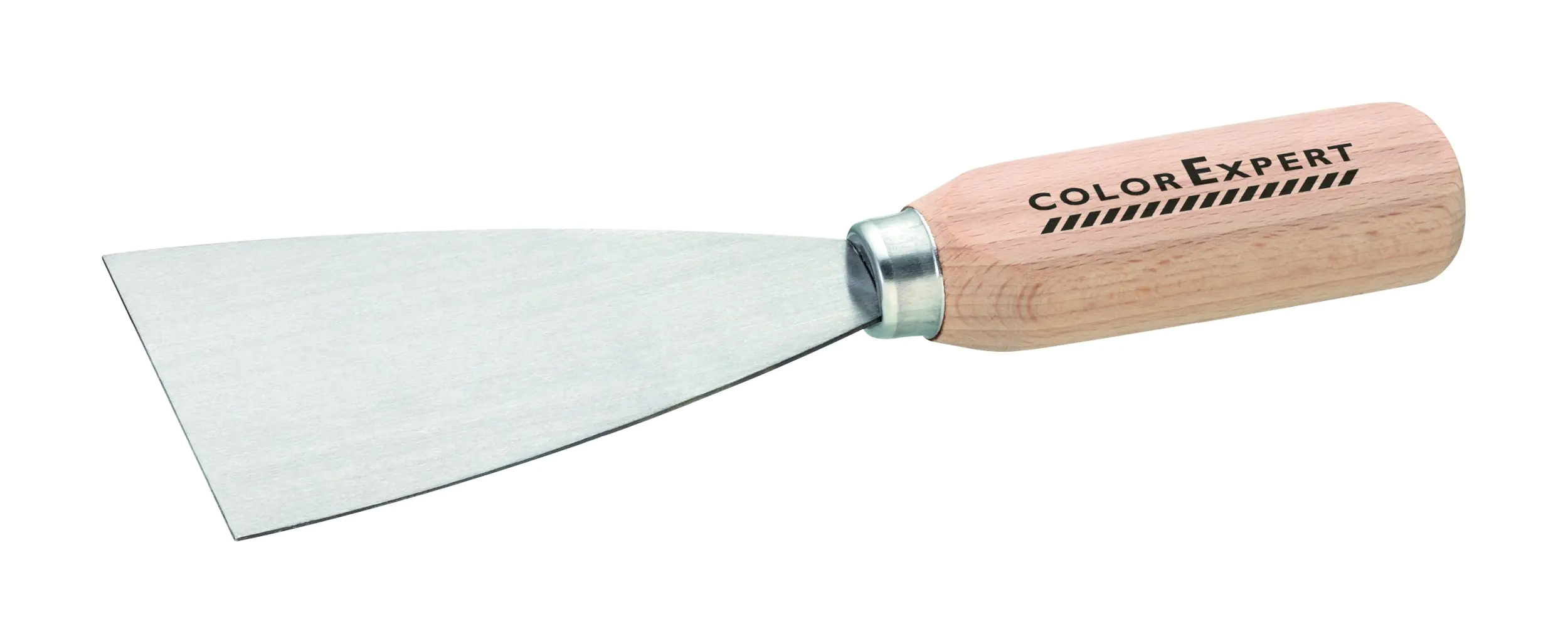 Color Expert Spachtel steifes Blatt 60 mm mit Holzgriff